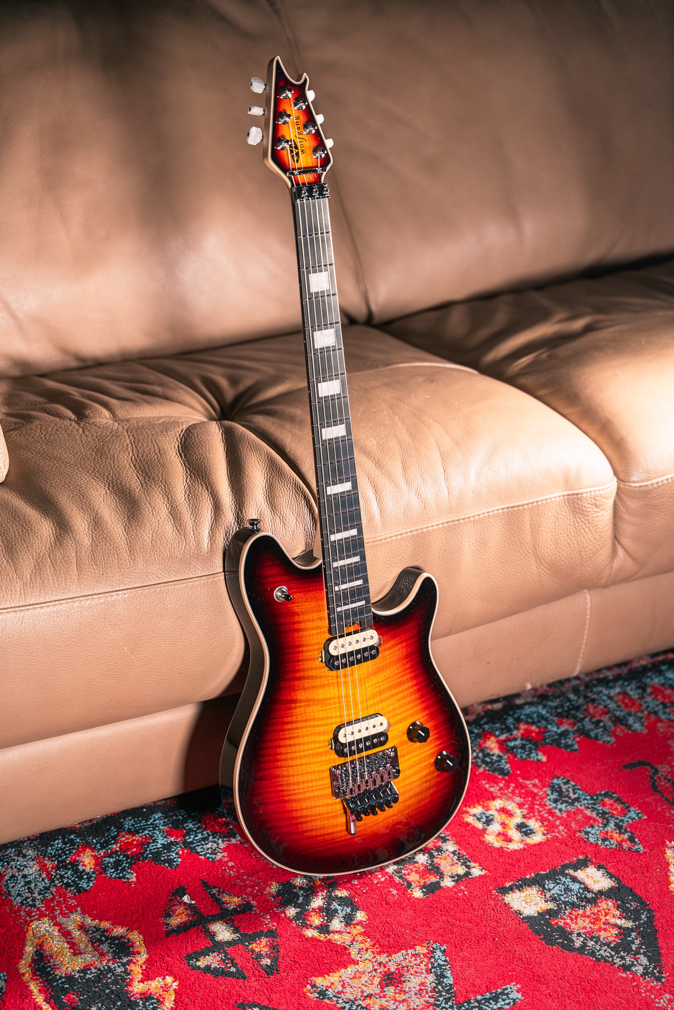 EVH Wolfgang USA in 3-Tone Burst, Pre-Owned