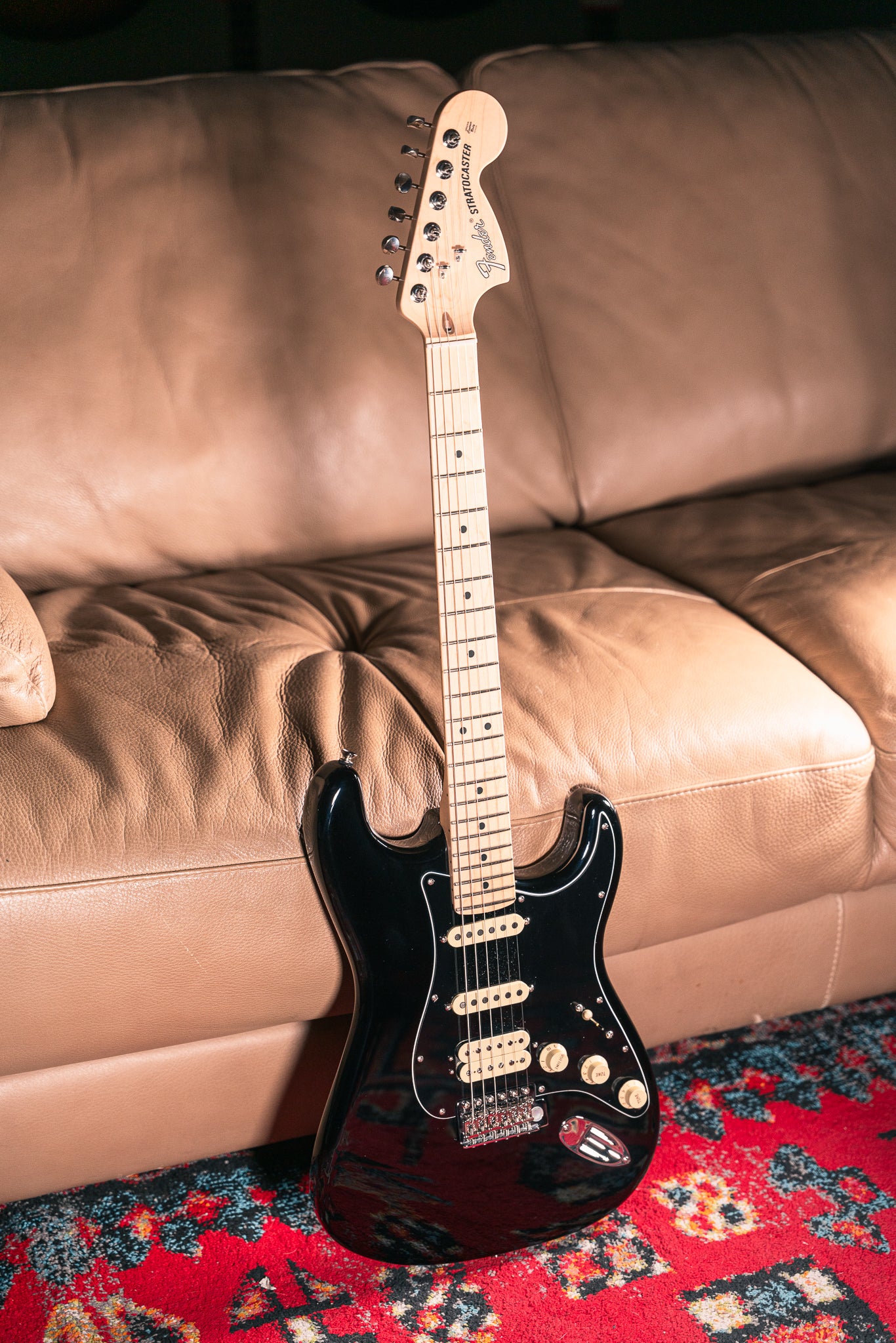 Fender American Performer Stratocaster HSS in Black, Pre-Owned