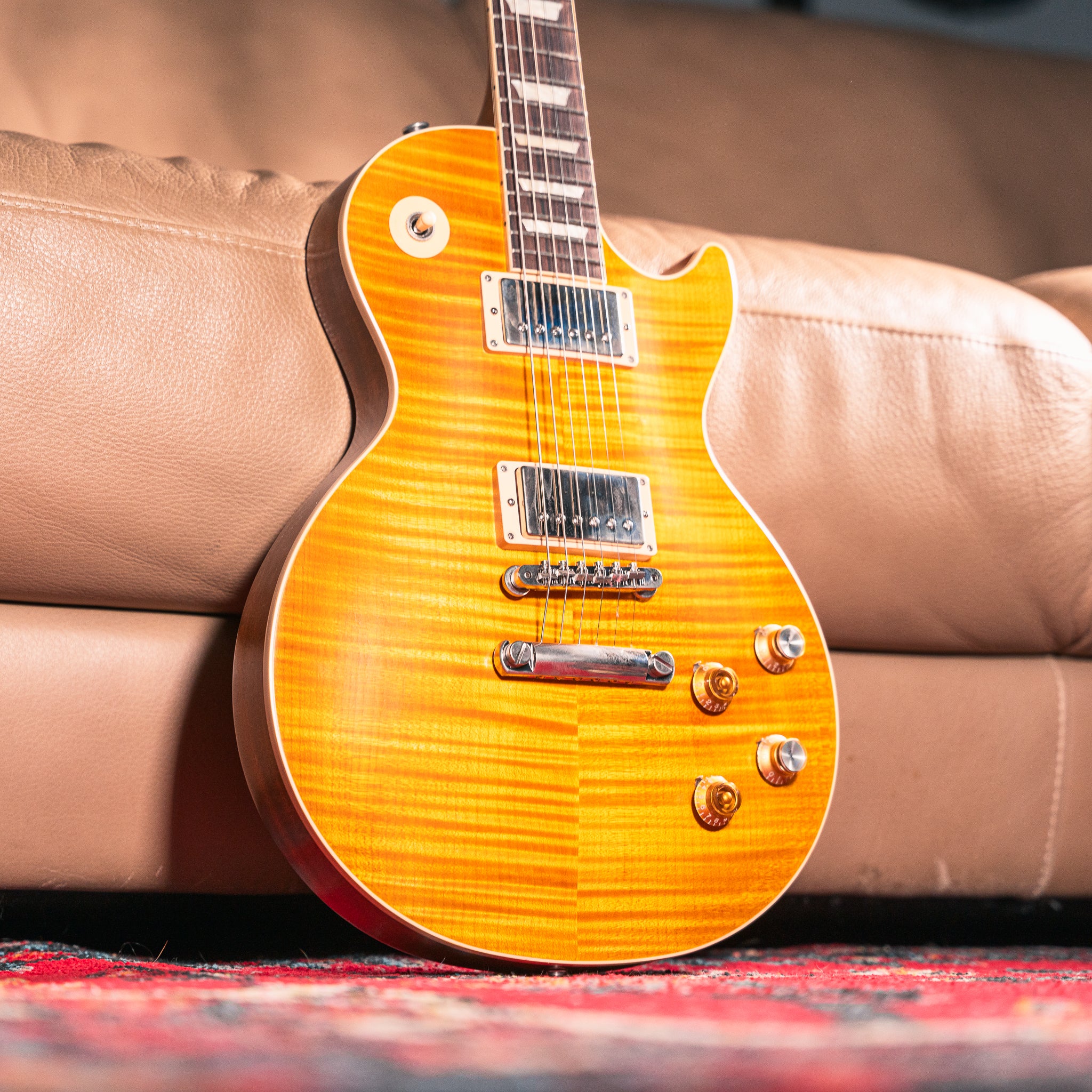 Gibson Kirk Hammett "Greeny" Les Paul Standard in Greeny Burst
