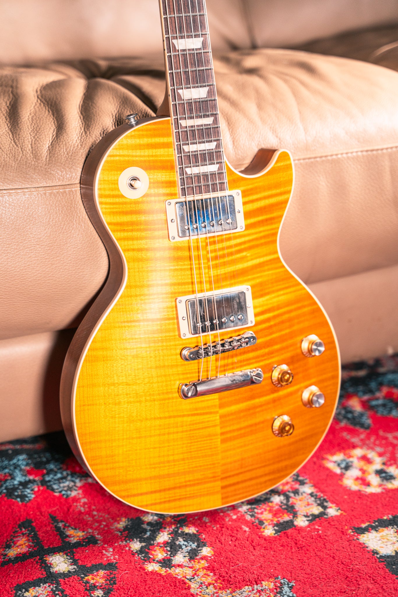 Gibson Kirk Hammett "Greeny" Les Paul Standard in Greeny Burst
