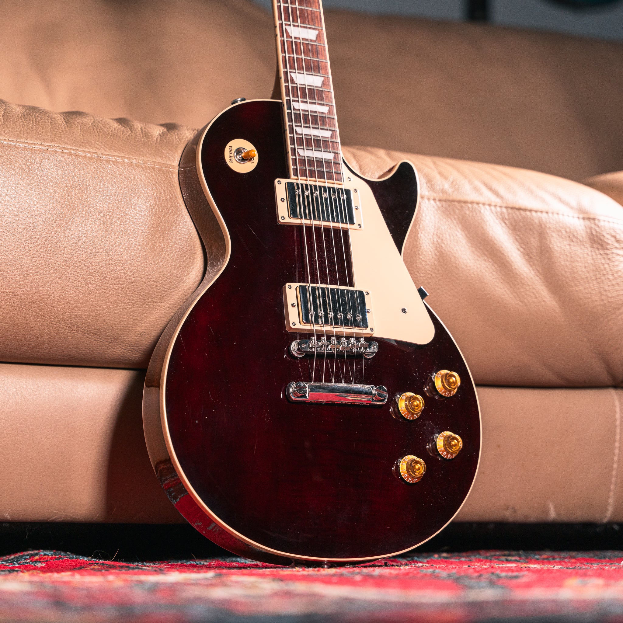 Gibson Les Paul Standard '50s Figured Top in Translucent Oxblood