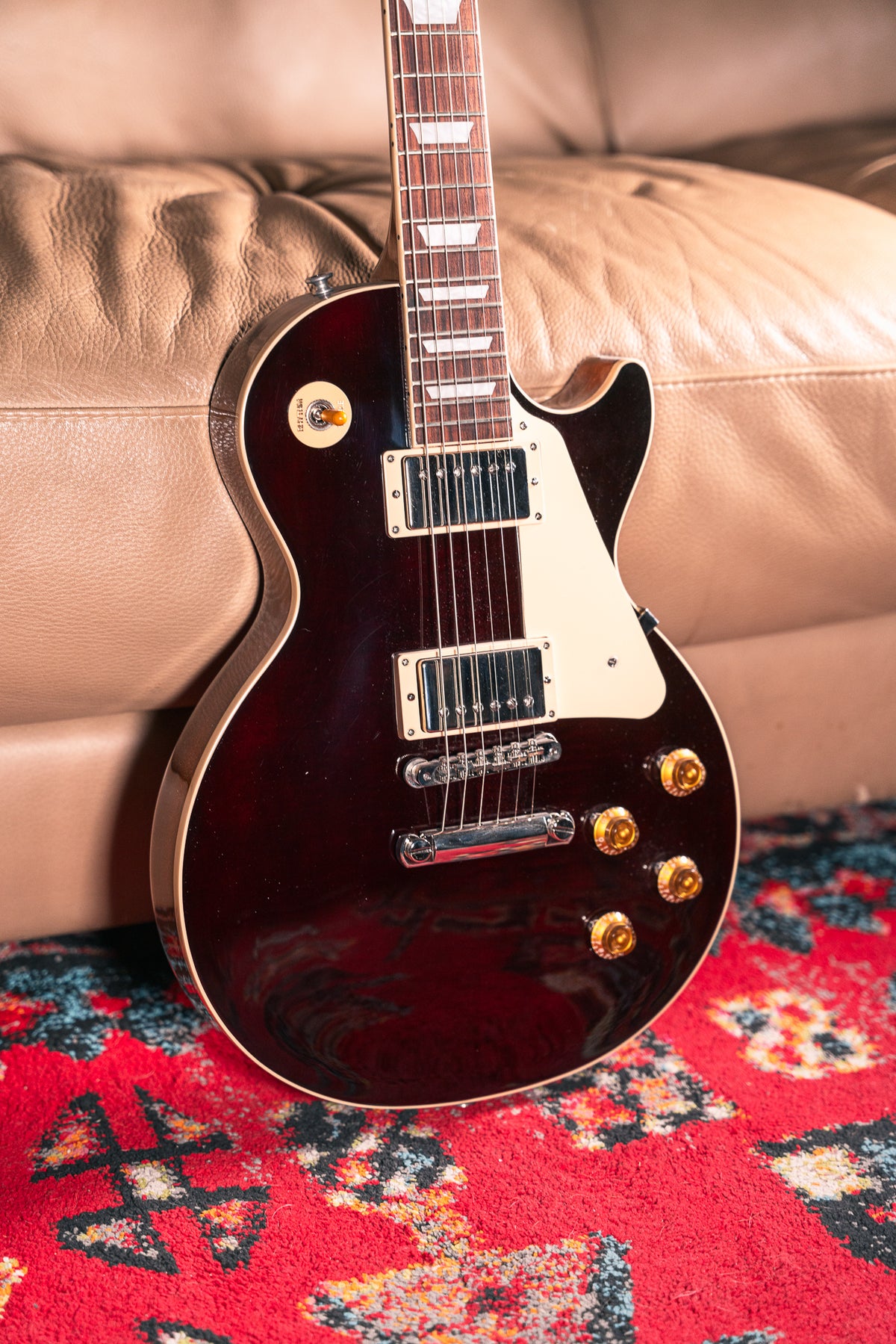 Gibson Les Paul Standard '50s Figured Top in Translucent Oxblood