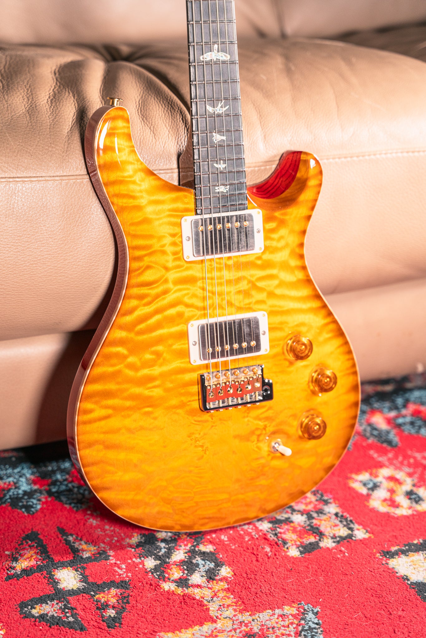 PRS Wood Library DGT Quilt 10 Top, Pre-Owned