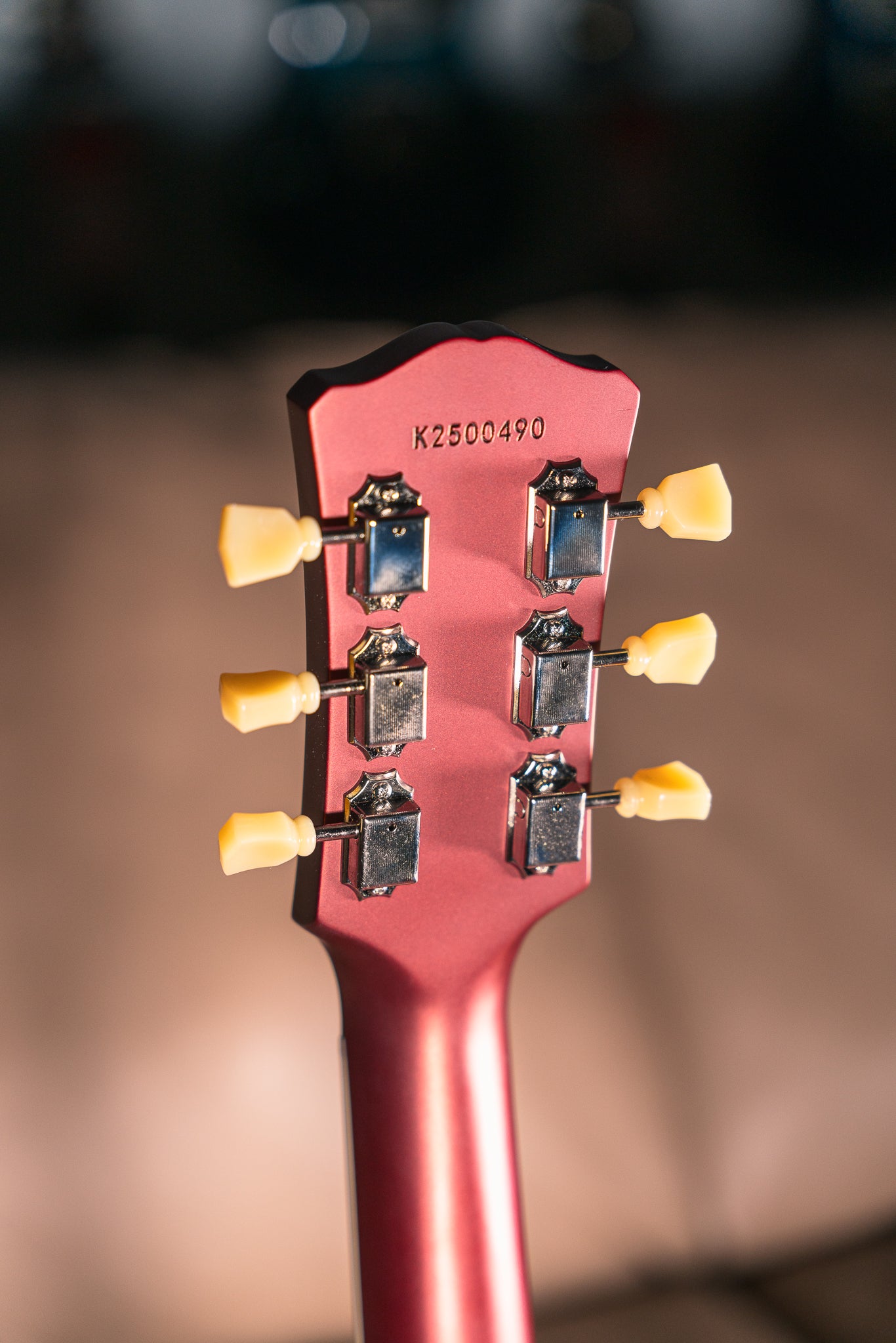 Eastman SB59 Vintage Satin Burgundy Red