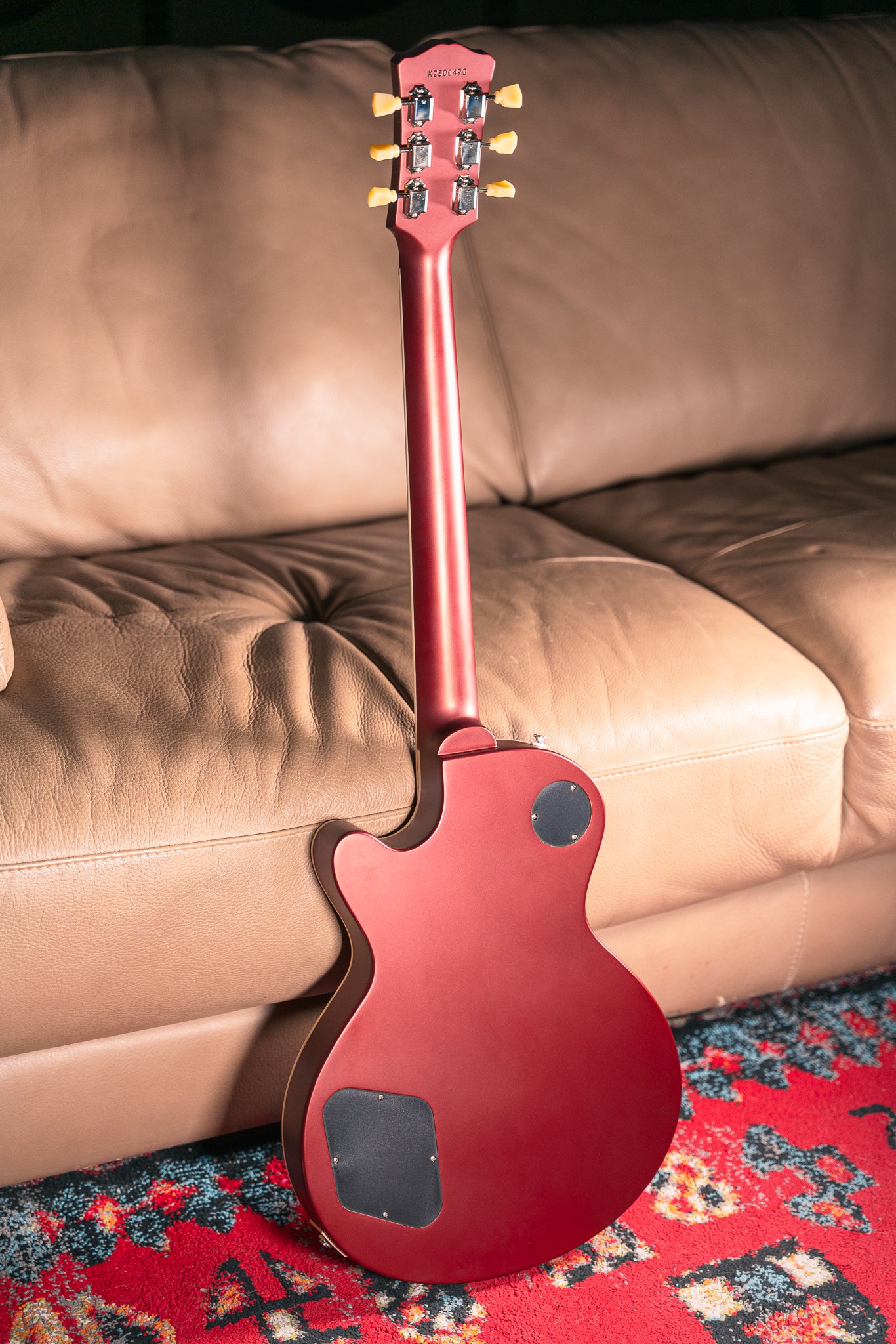 Eastman SB59 Vintage Satin Burgundy Red