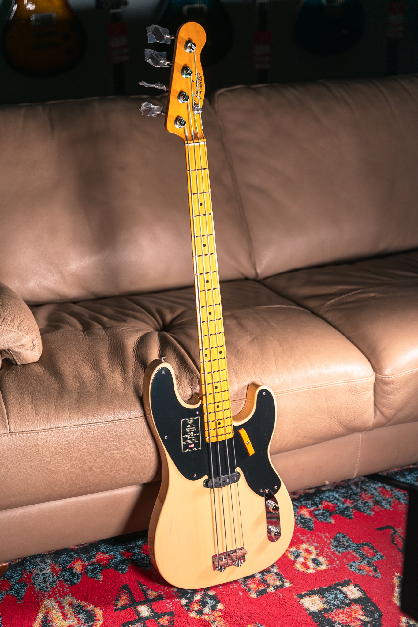 Fender 75th Anniversary American Vintage II '51 Precision Bass in Butterscotch Blonde