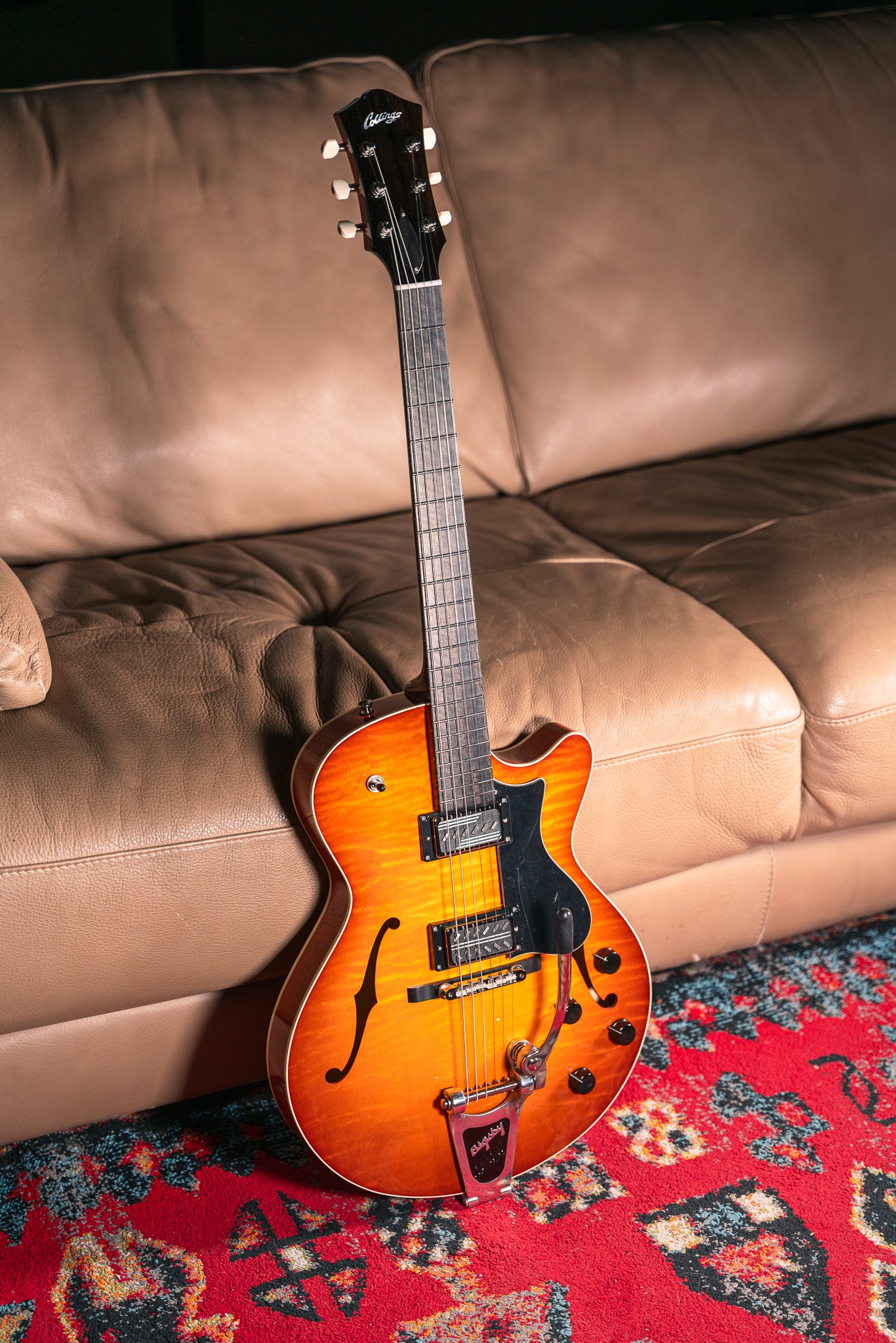 Collings 620 SM LC in Dark Cherry Sunburst