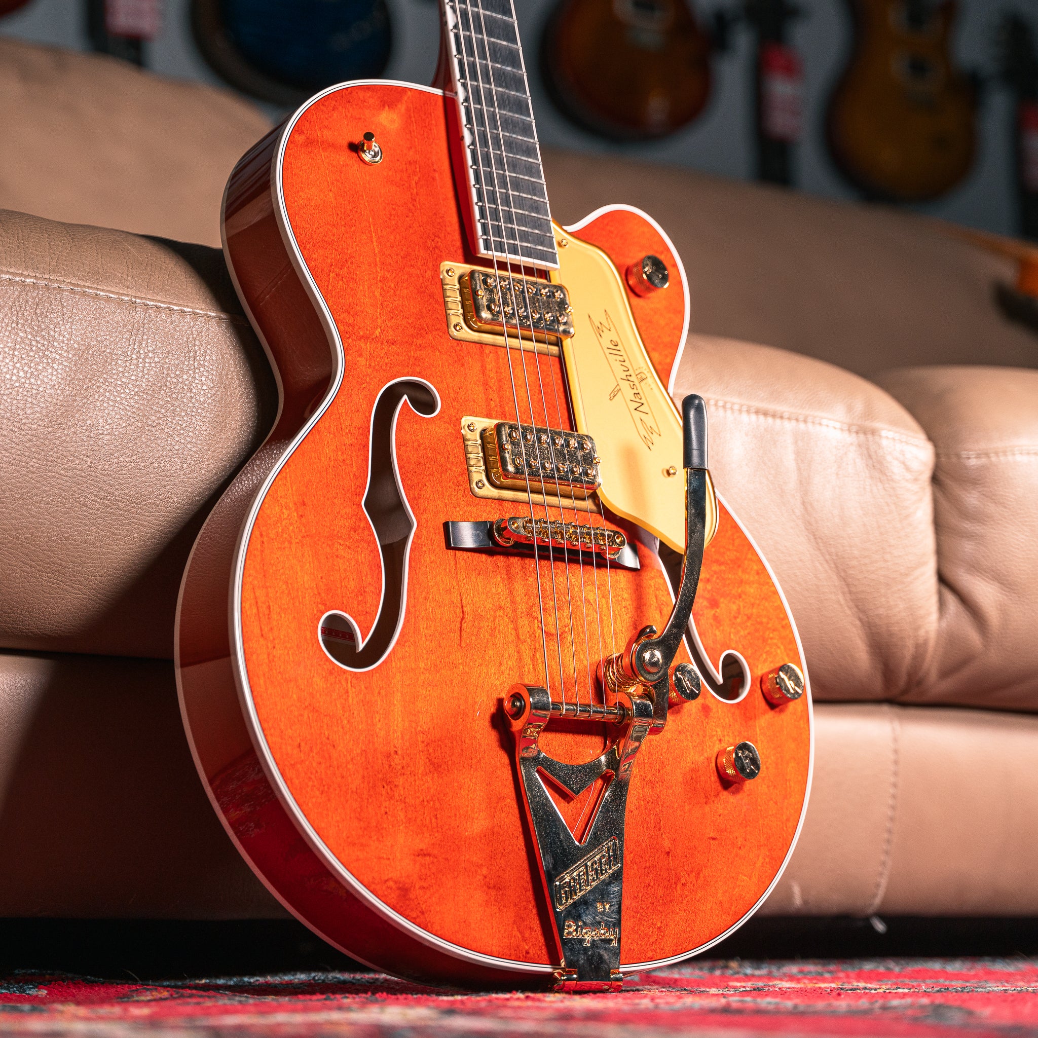 Gretsch Nashville Hollow Body in Orange Stain, Pre-Owned