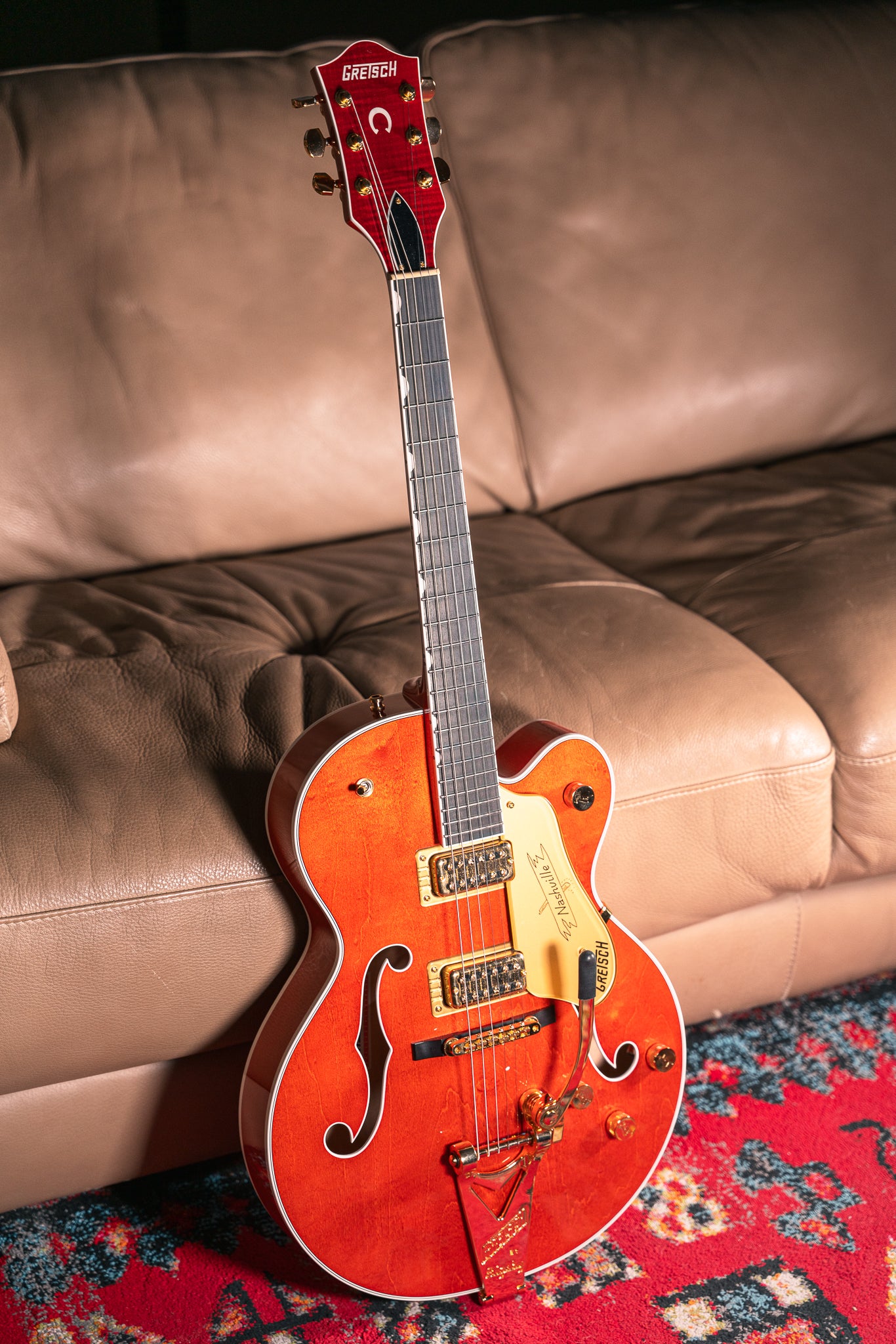 Gretsch Nashville Hollow Body in Orange Stain, Pre-Owned