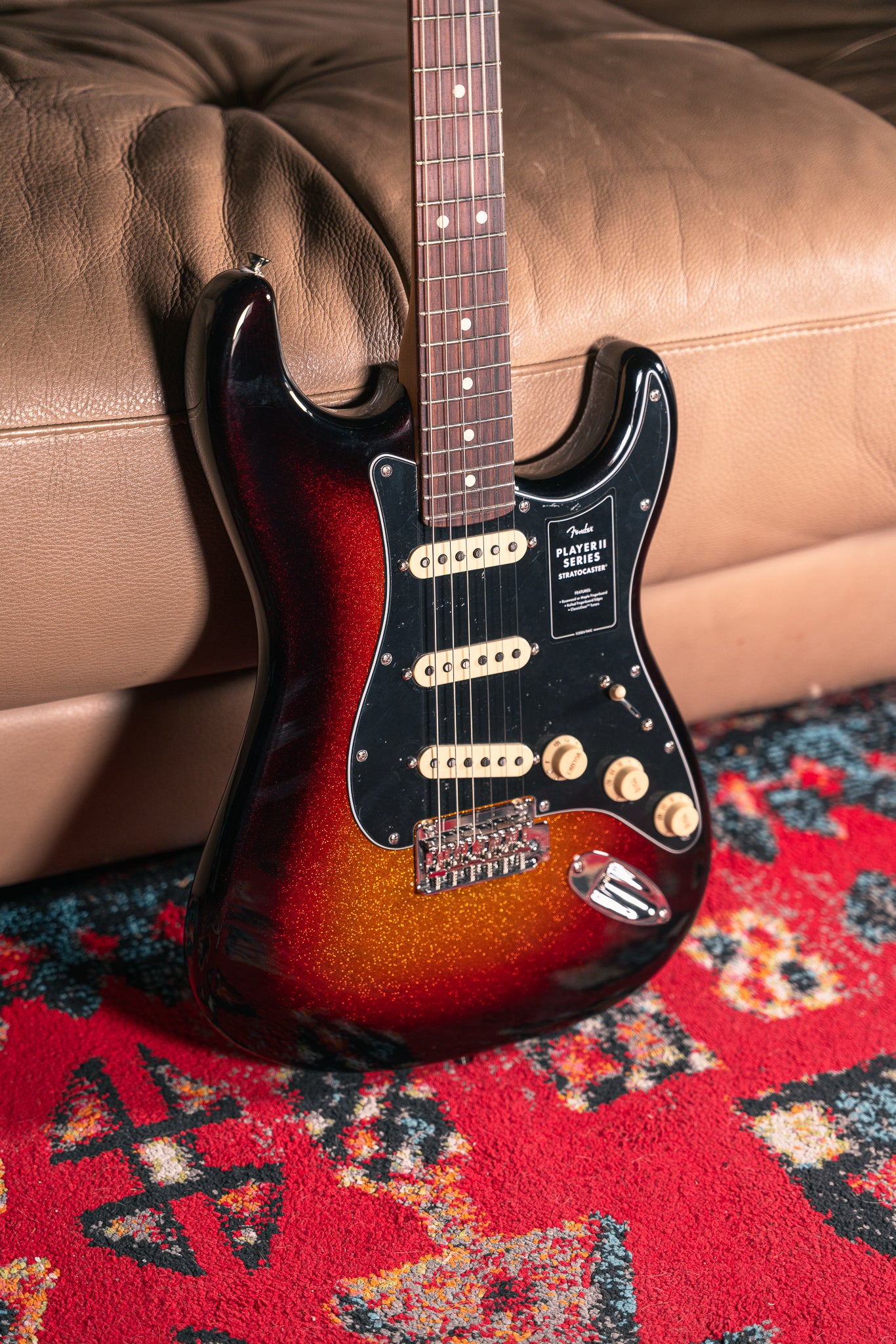 Fender LTD Player II Stratocaster in Sparkle 3-Color Sunburst