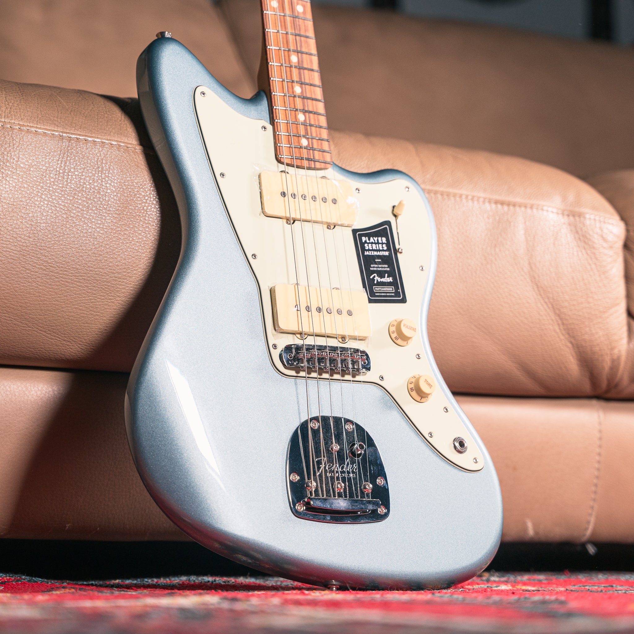 Fender LTD Player Jazzmaster in Ice Blue Metallic – Lidgett Music