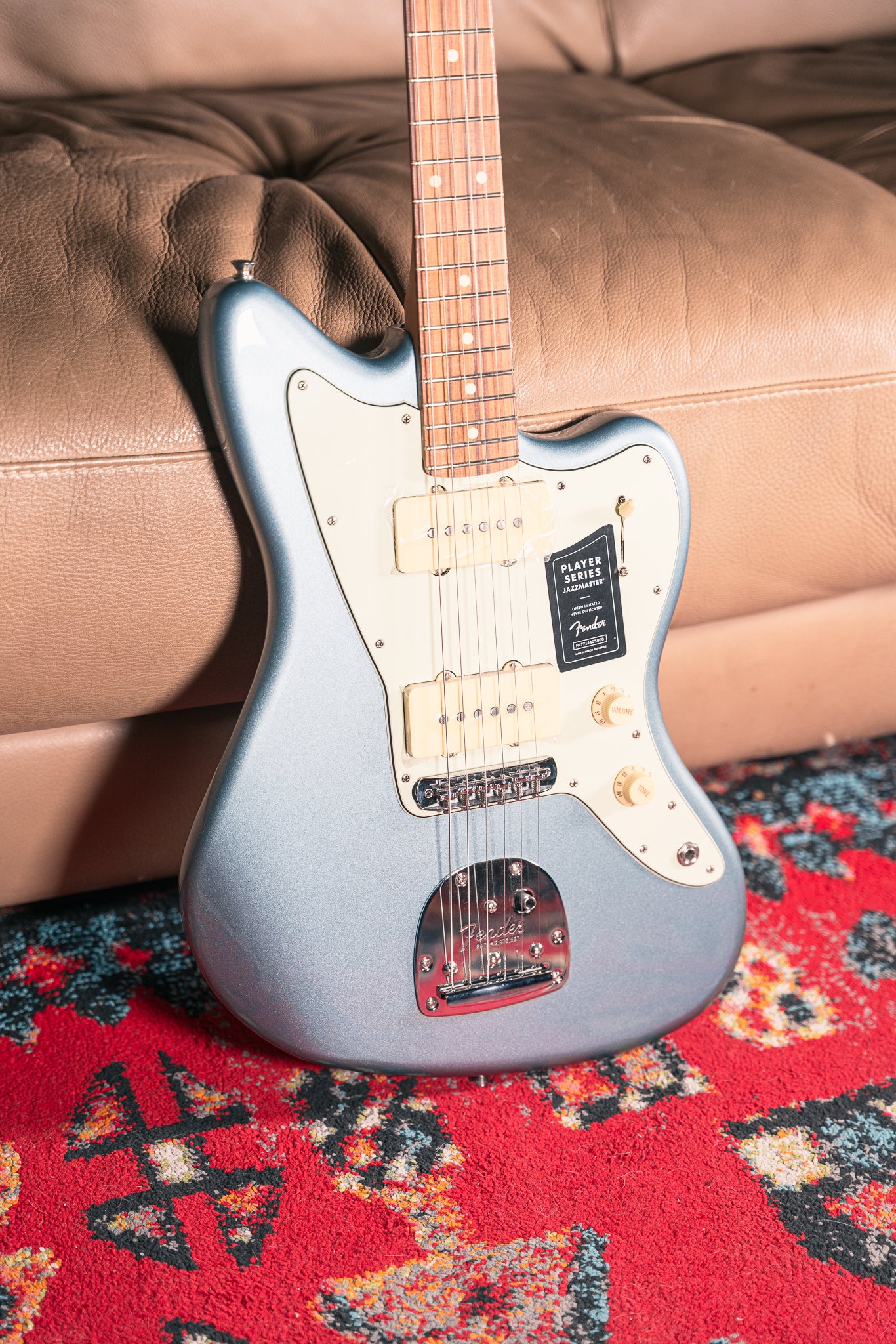 Fender LTD Player Jazzmaster in Ice Blue Metallic – Lidgett Music