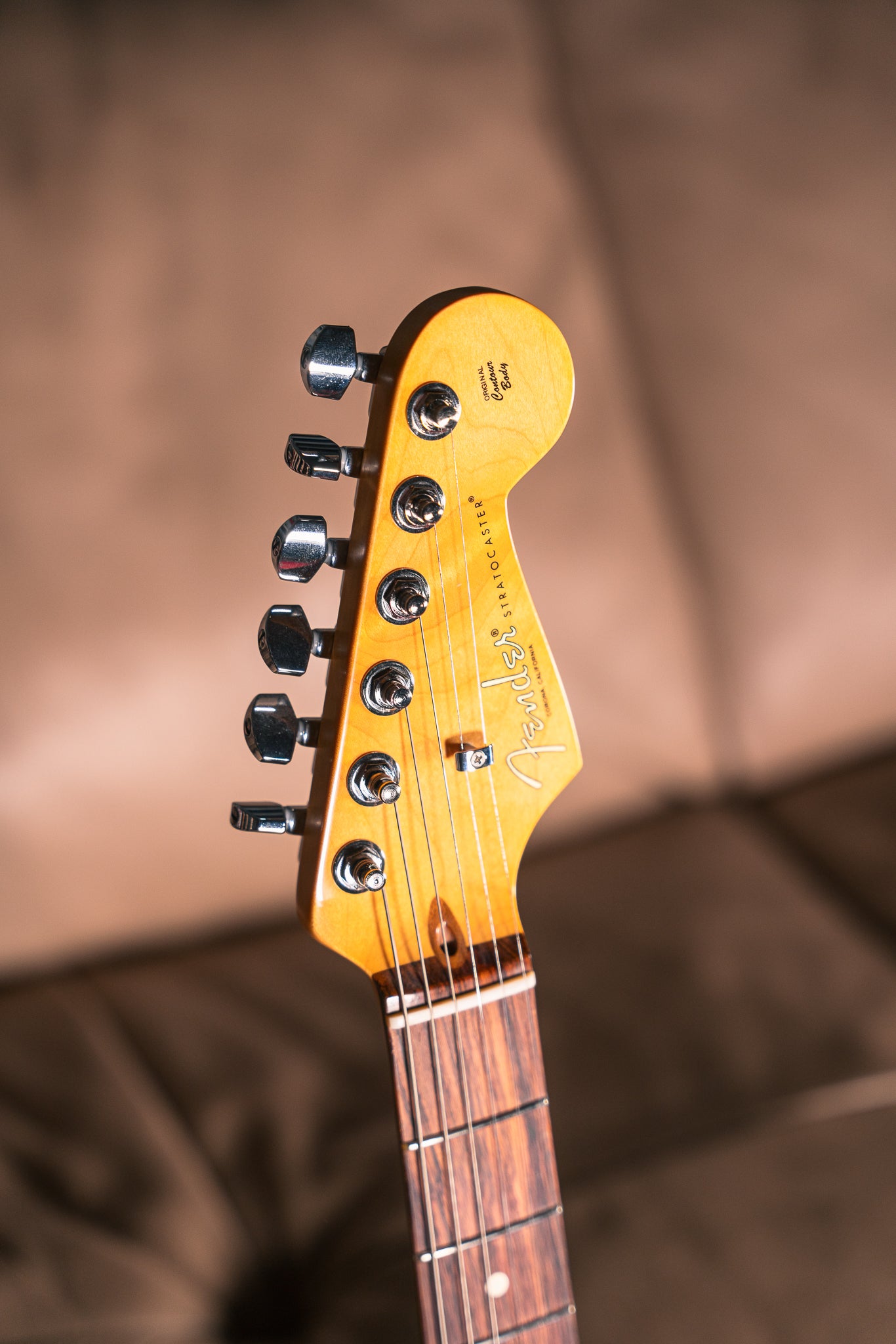 Fender LTD American Professional II Thinline Stratocaster in Transparent Surf Green