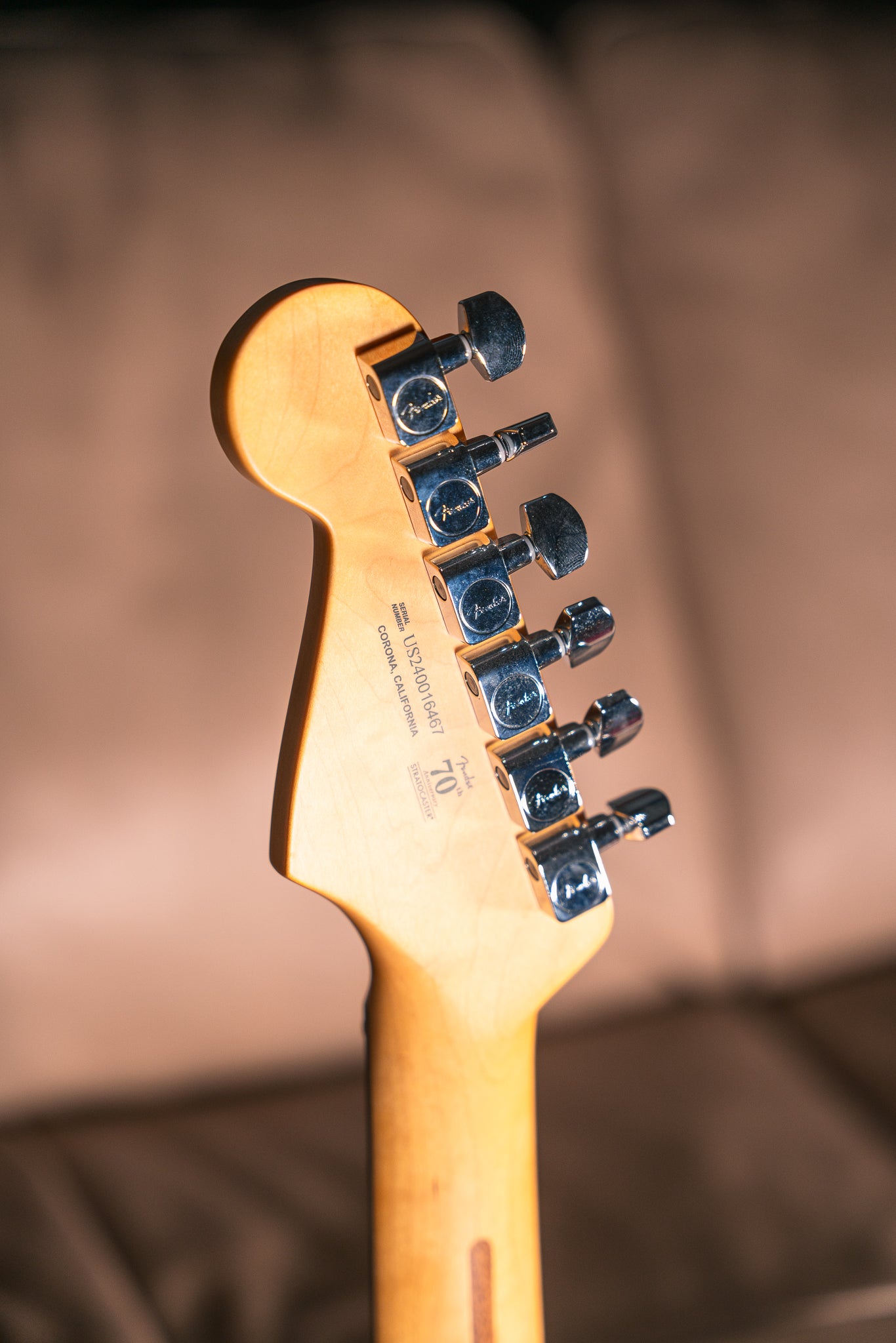 Fender LTD American Professional II Thinline Stratocaster in Transparent Surf Green