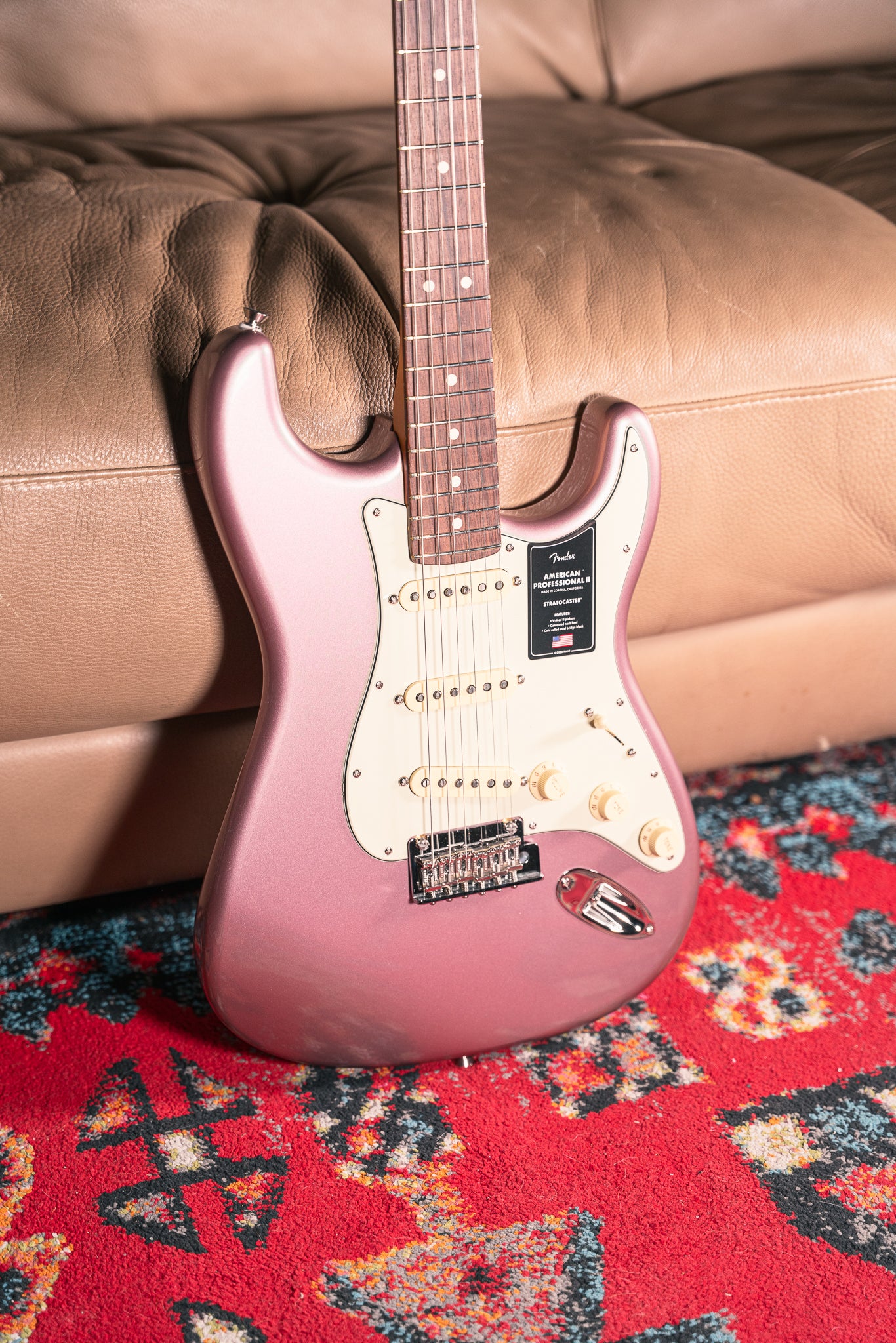 Fender LTD American Professional II in Burgundy Mist Metallic