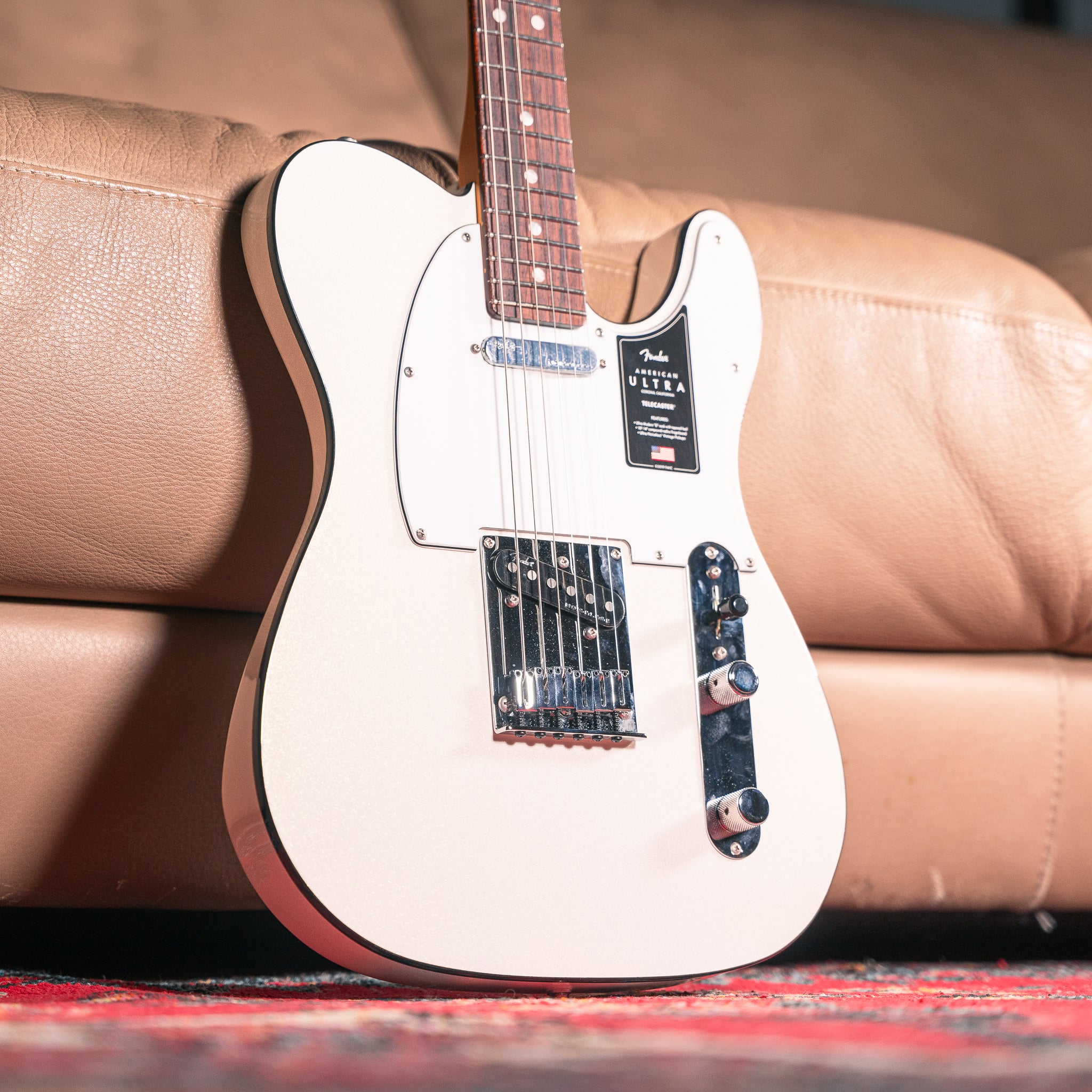 Fender American Ultra - Arctic Pearl