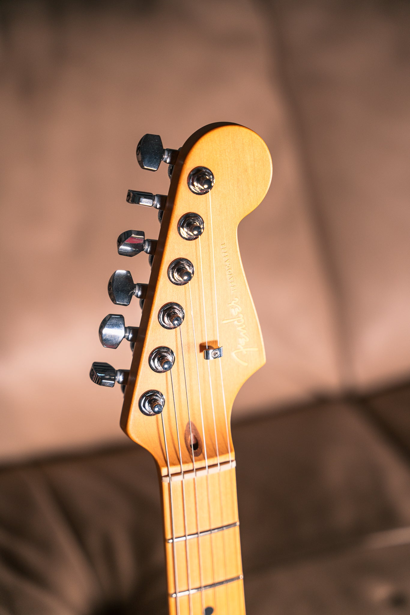 Fender American Ultra II Stratocaster HSS in Solar Flare