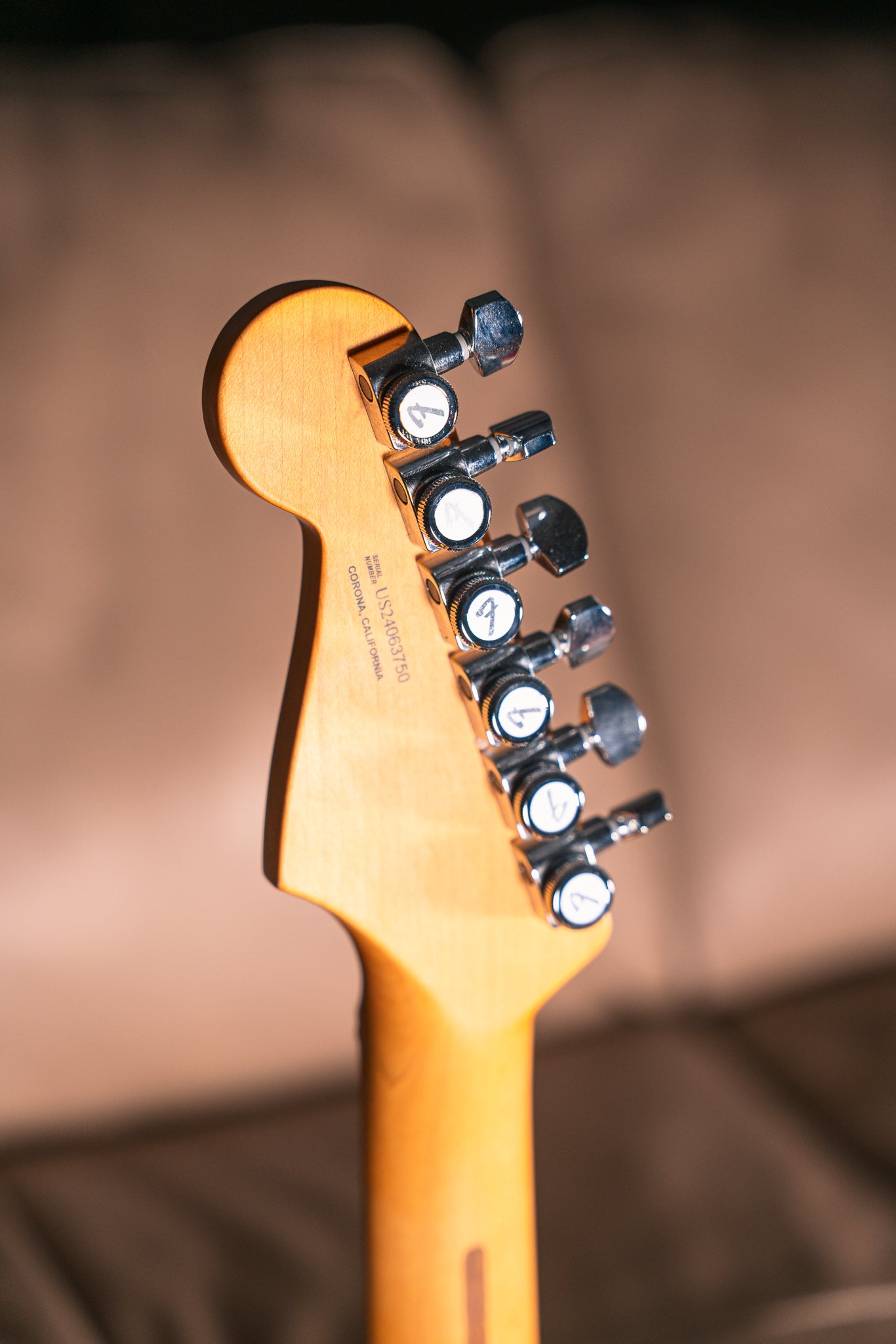 Fender American Ultra II Stratocaster HSS in Solar Flare