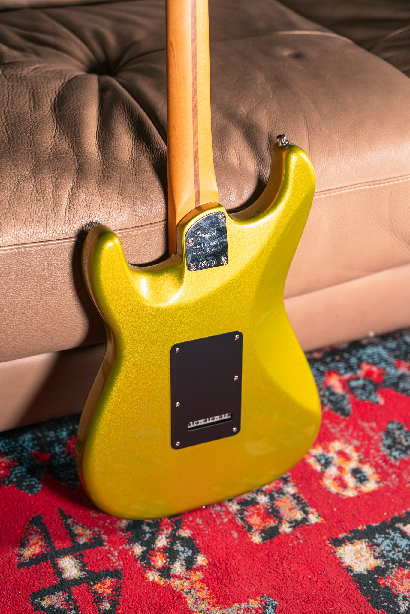 Fender American Ultra II Stratocaster HSS in Solar Flare