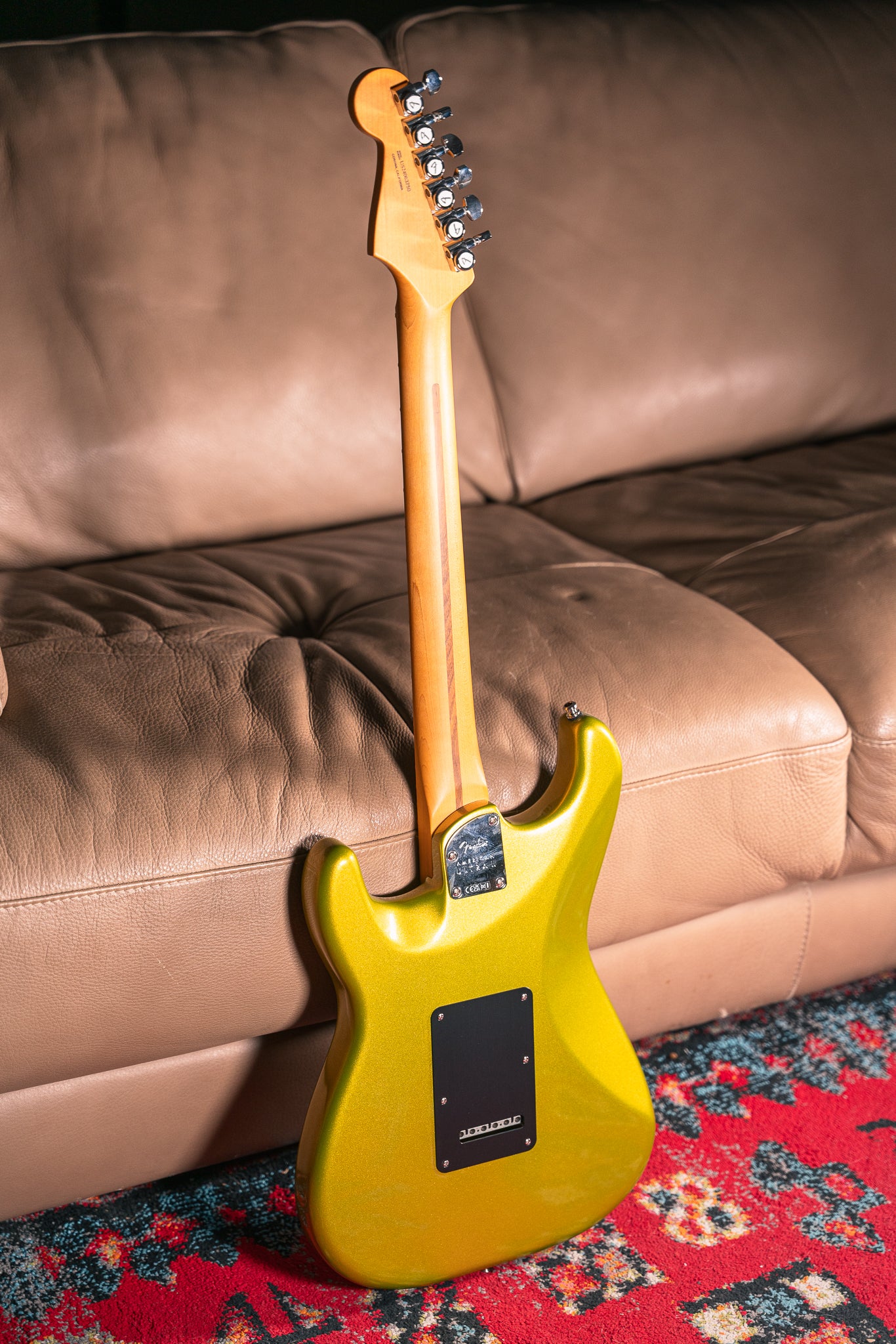 Fender American Ultra II Stratocaster HSS in Solar Flare