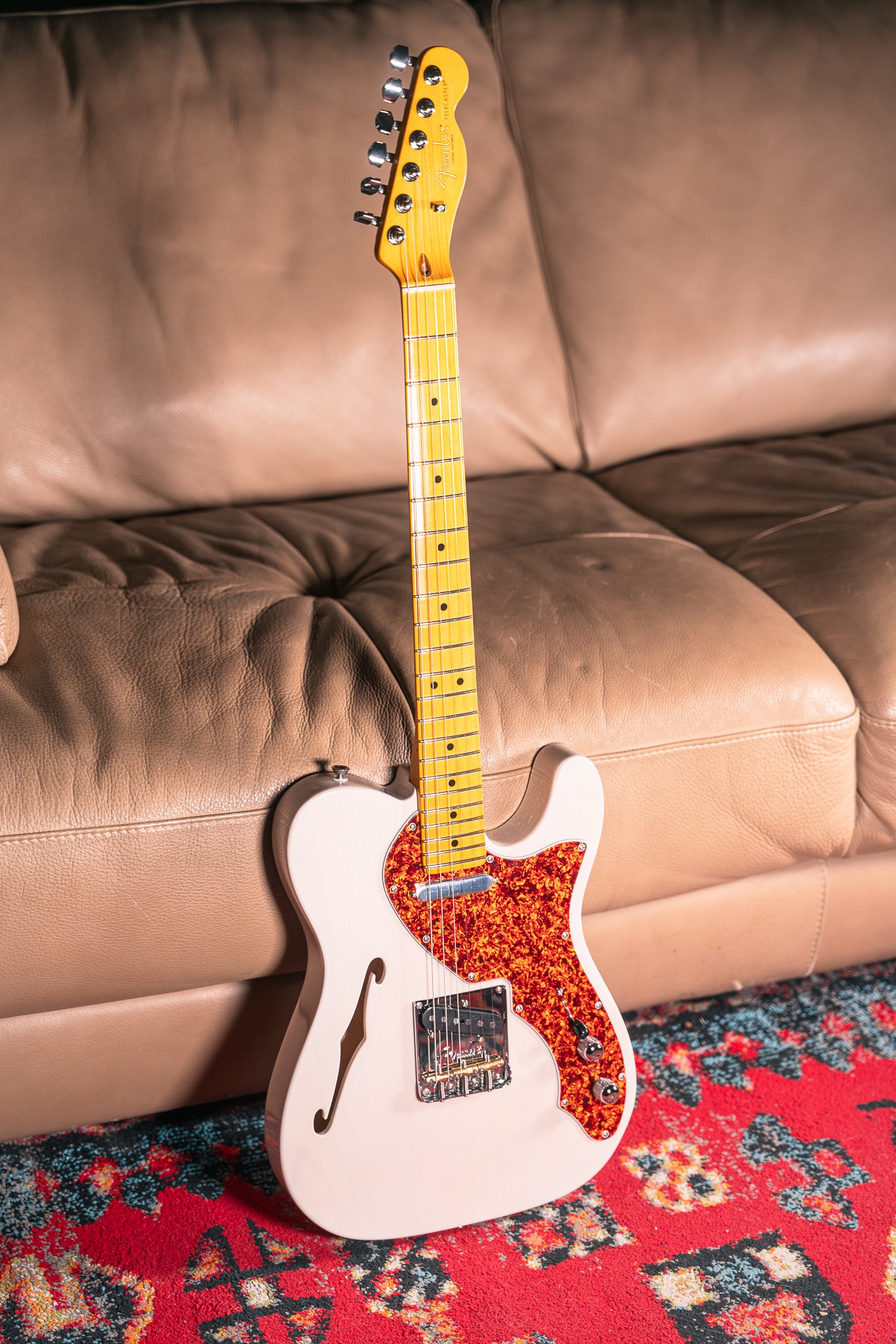 Fender LTD American Professional II Telecaster Thinline in White Blonde
