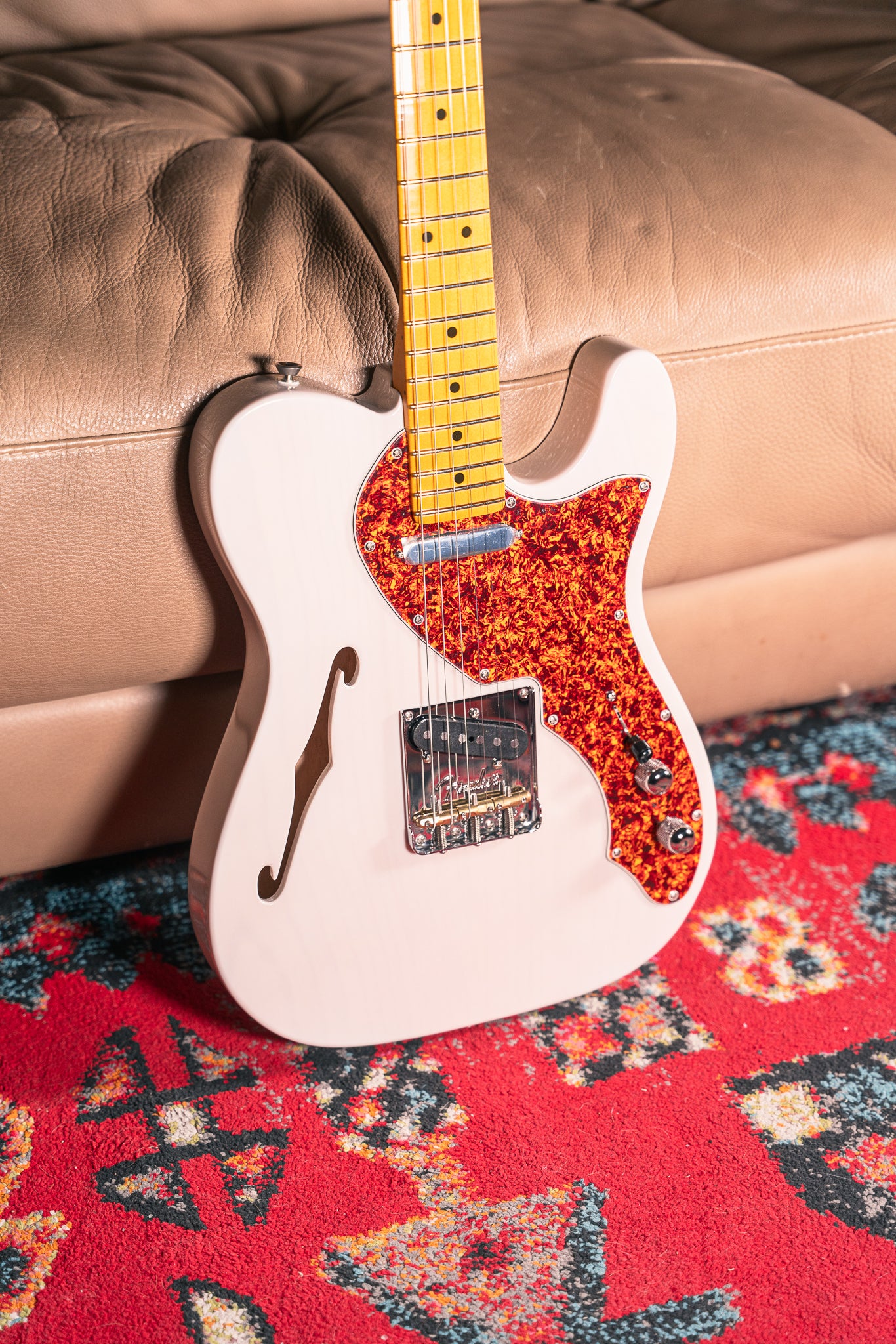 Fender LTD American Professional II Telecaster Thinline in White Blonde