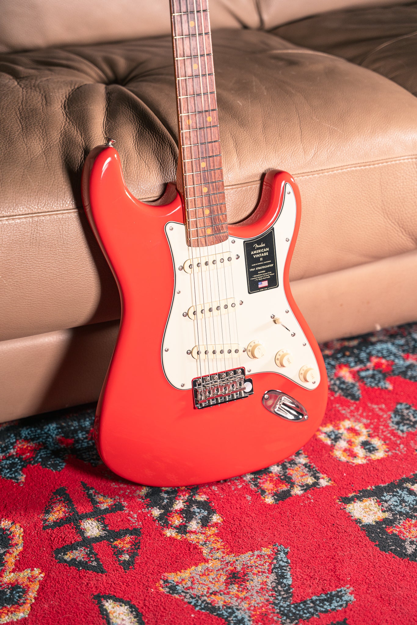Fender American Vintage II 1961 Stratocaster in Fiesta Red