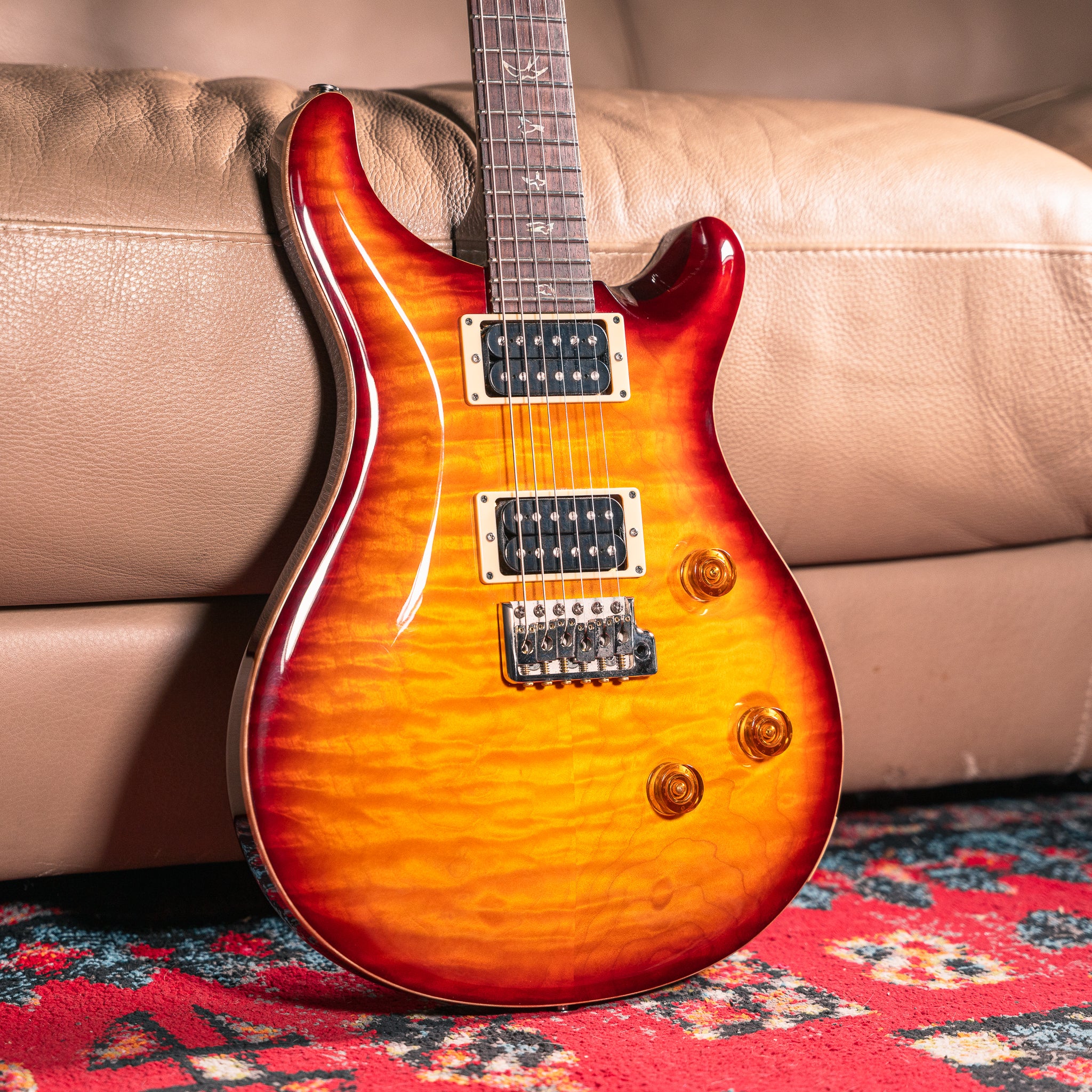 PRS - 2010 - Custom 24 10-Top in Dark Cherry Sunburst