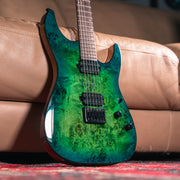 Schecter C-6 Pro in Aqua Burst