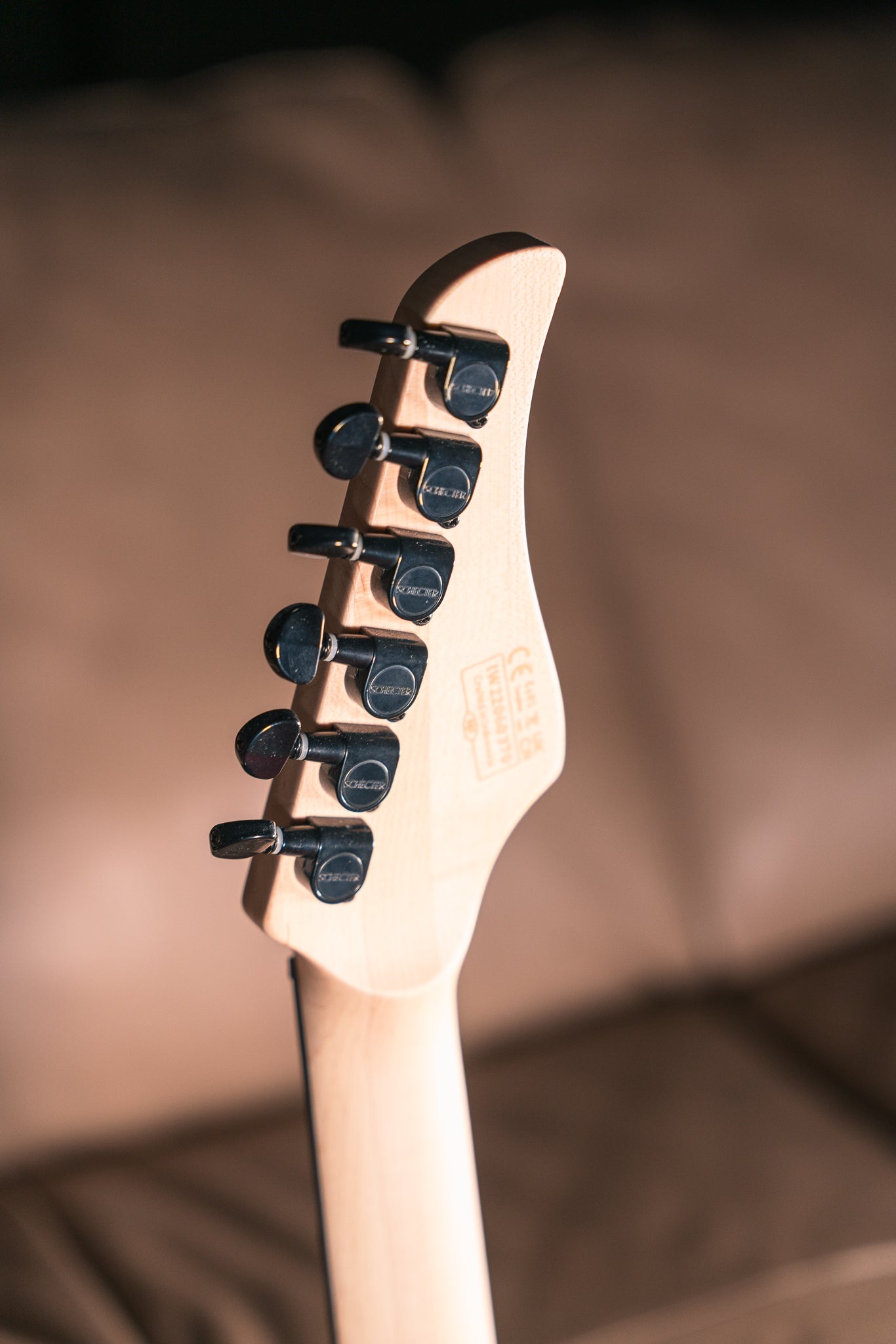 Schecter C-6 Pro in Aqua Burst