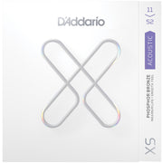 D'Addario 11-52 Custom Light XS Phosphor Bronze Coated Acoustic Guitar Strings XSAPB1152