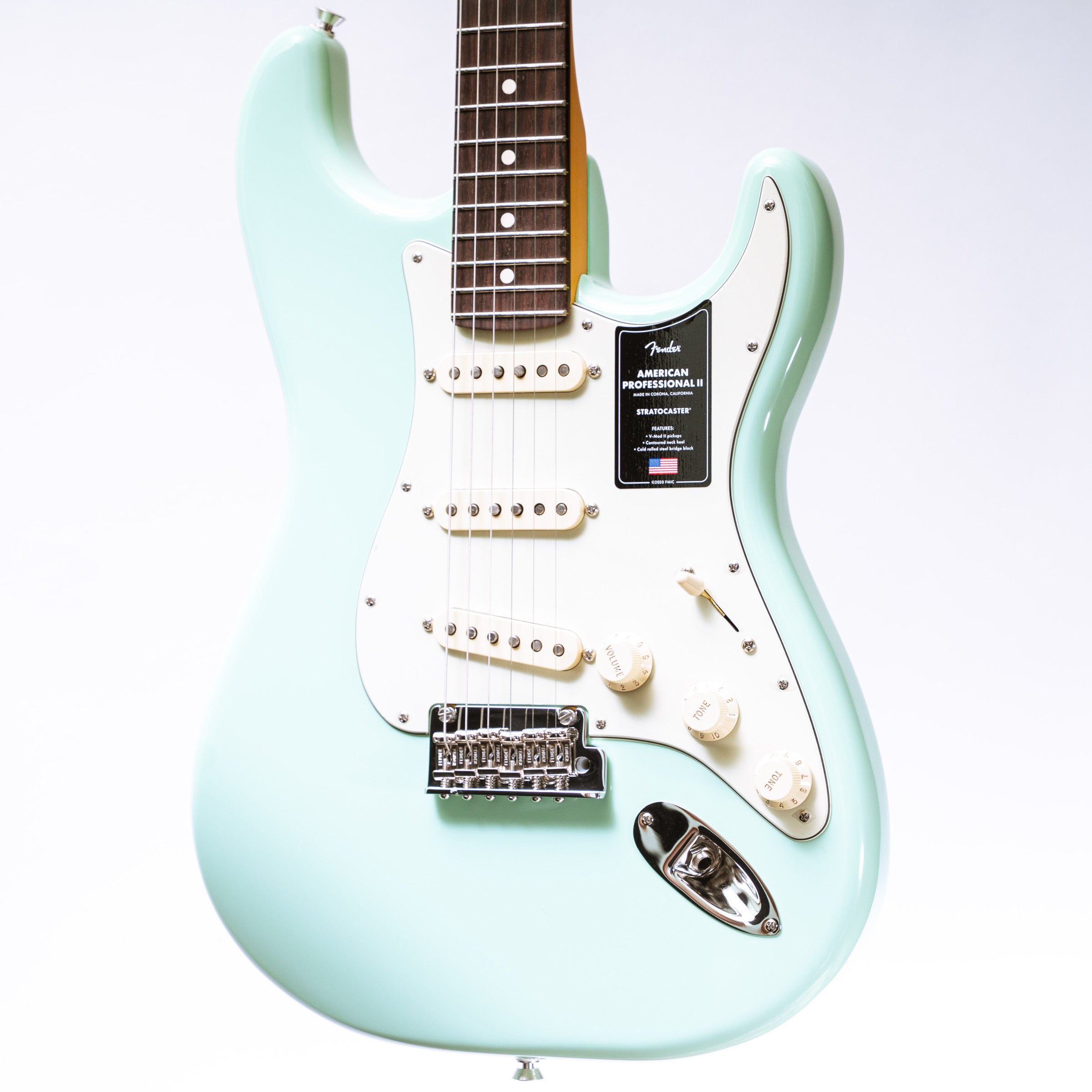 Fender LTD American Professional II Stratocaster in Surf Green