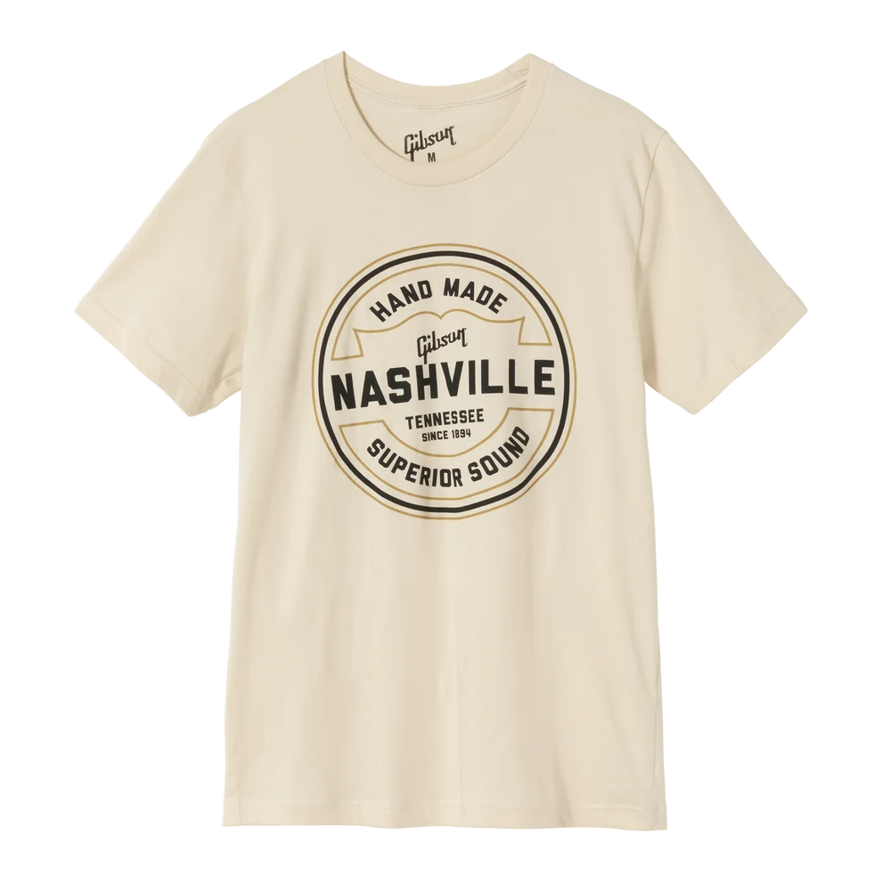 Gibson Handmade in Nashville Tee Cream Large