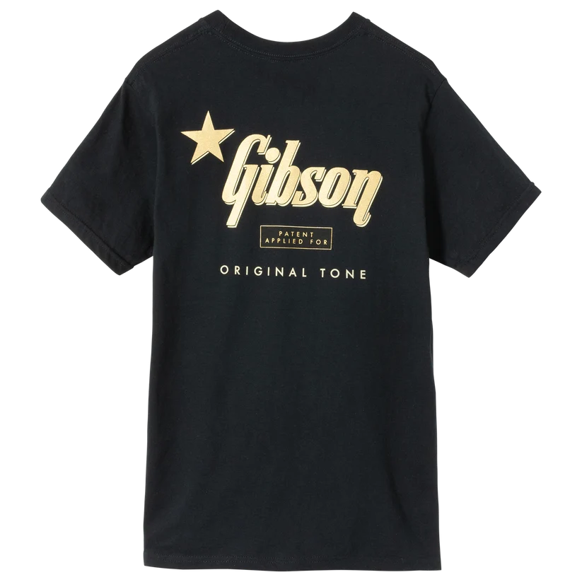 Gibson Original Tone Tee Black Large