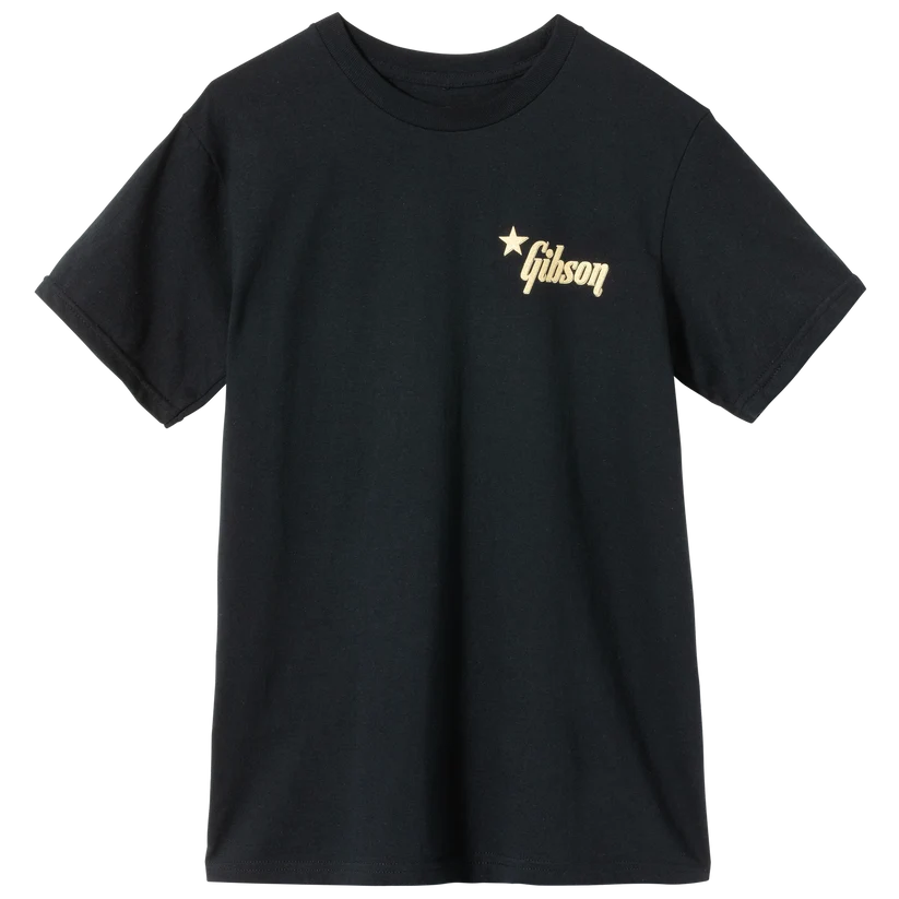 Gibson Original Tone Tee Black Large