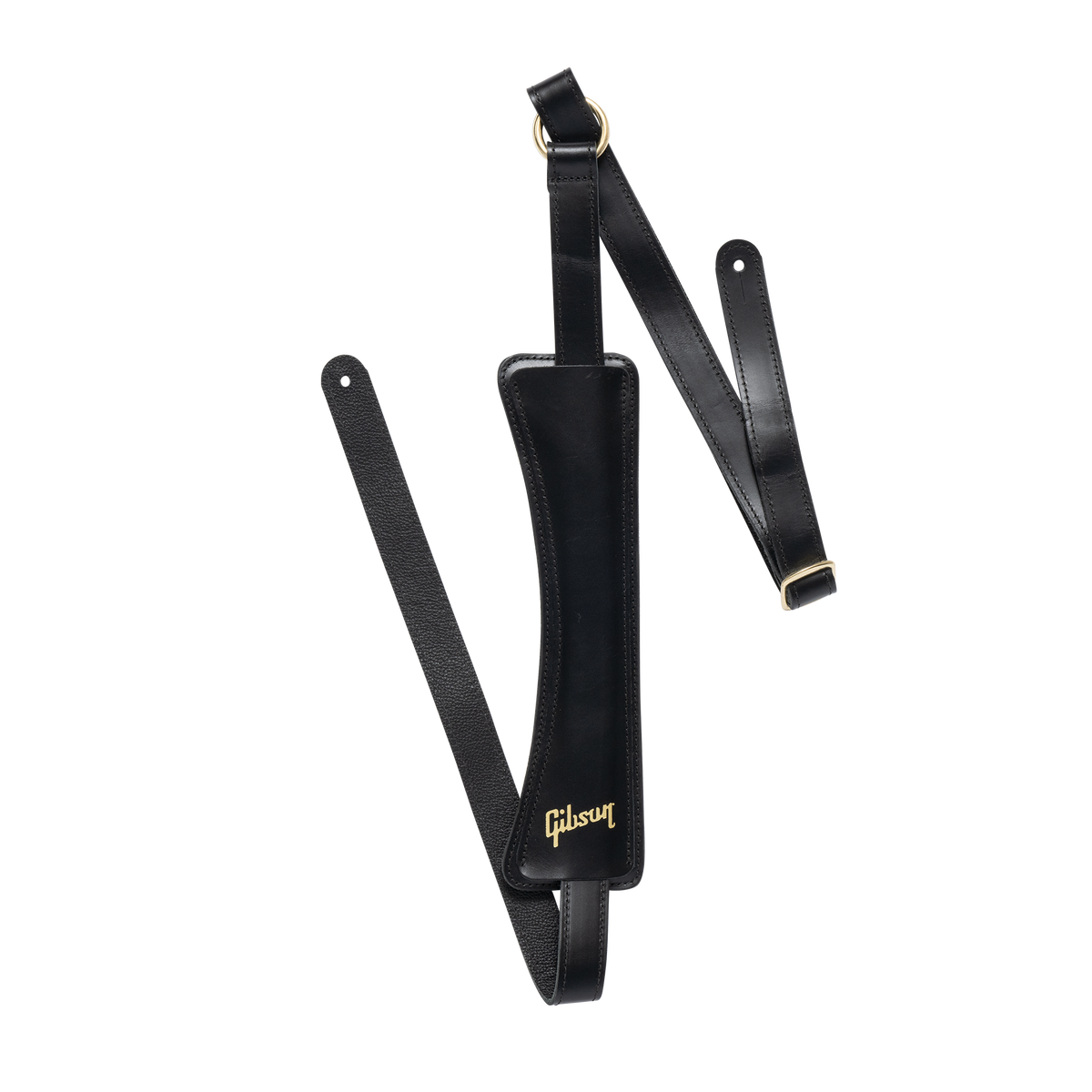 Gibson the Modern Vintage Mini Leather Strap Black