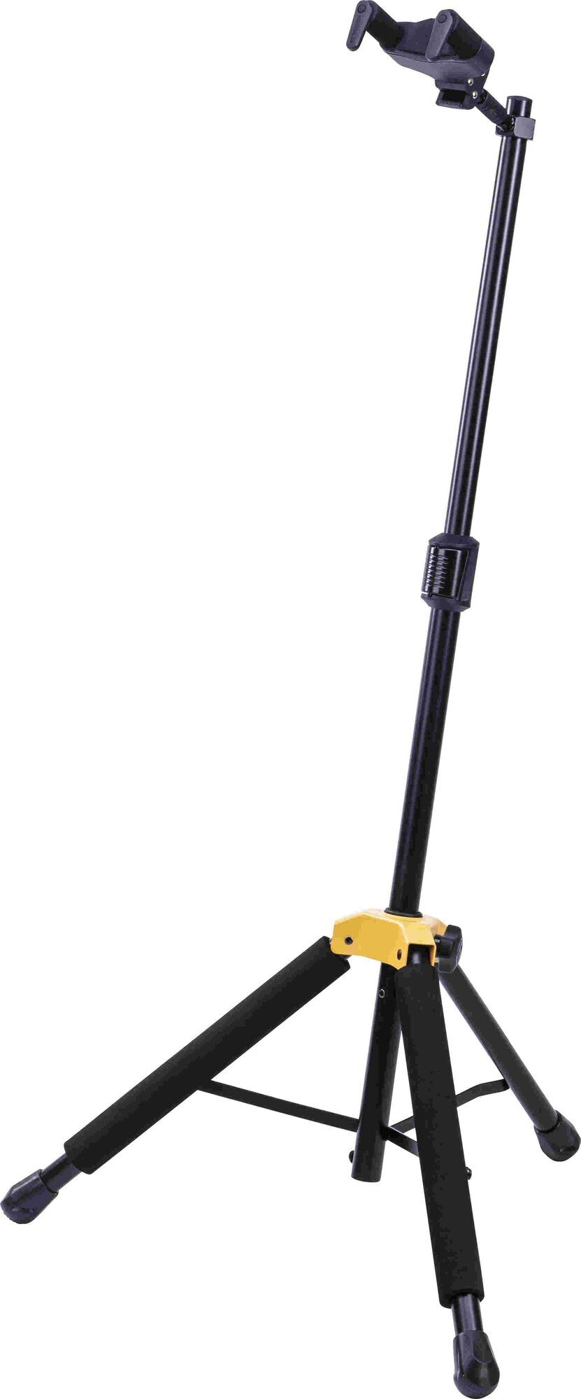 Hercules Stands GS415B PLUS Auto-Grip Single Guitar Stand with Foldable Yoke