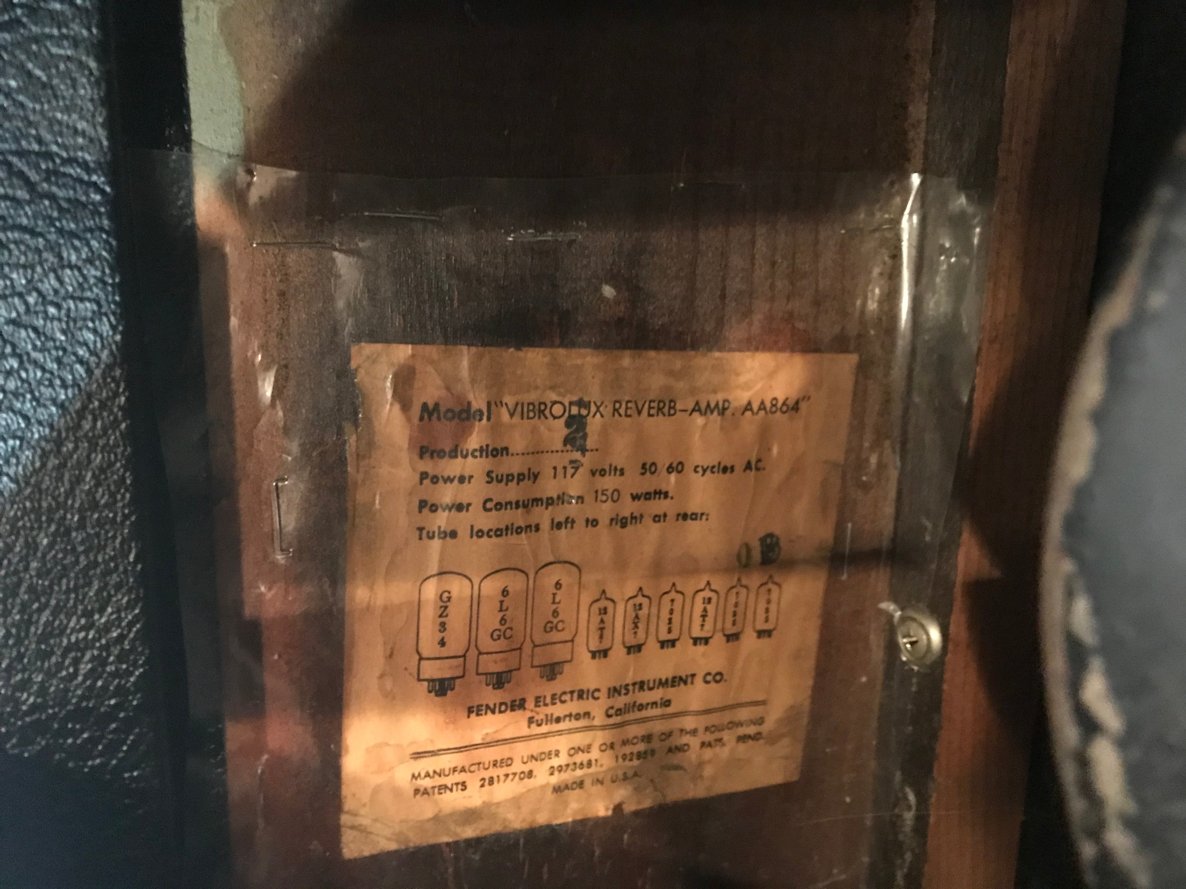 Fender - 1965 - Vibrolux Reverb