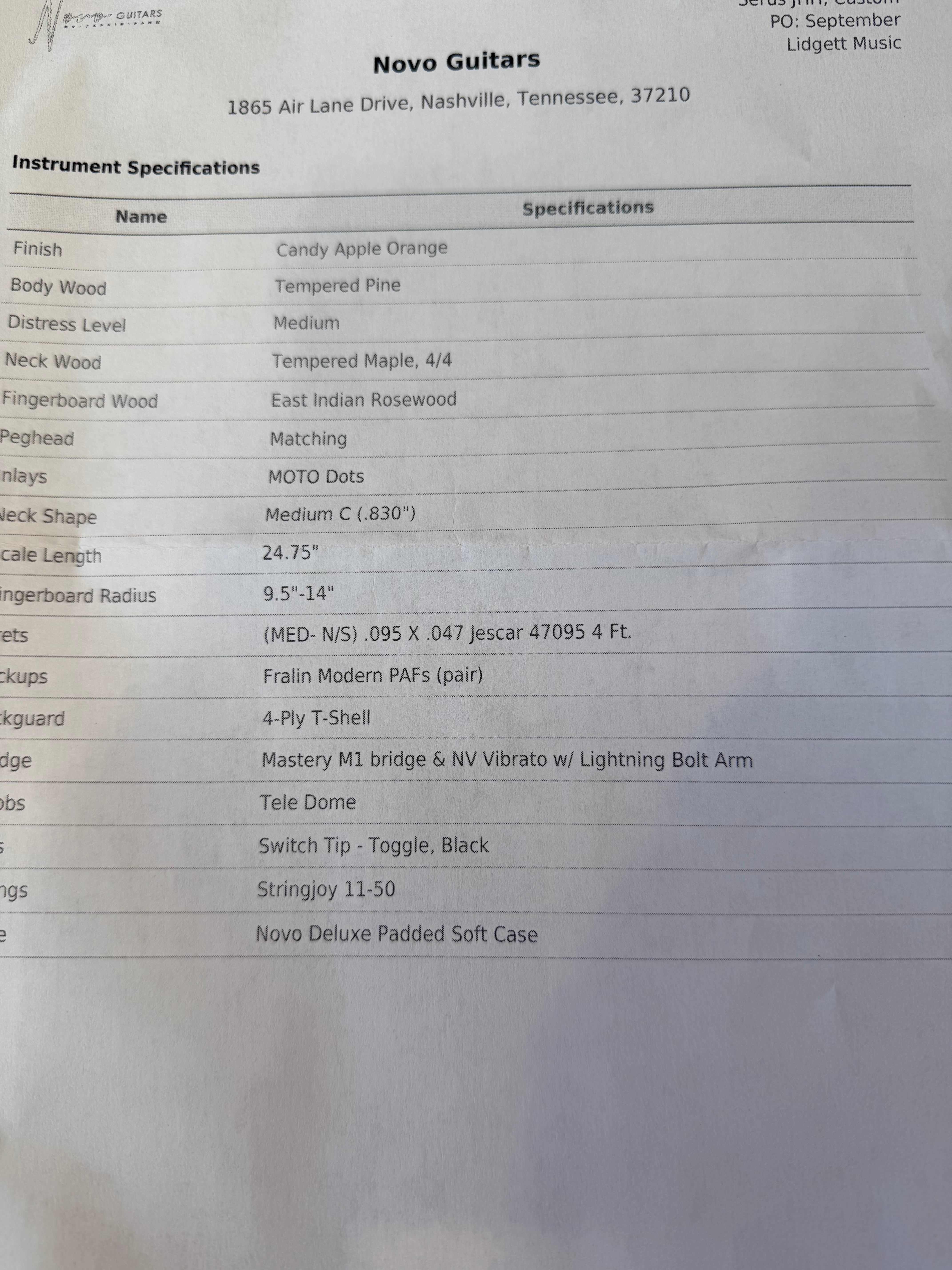 Novo Serus J in Candy Apple Orange