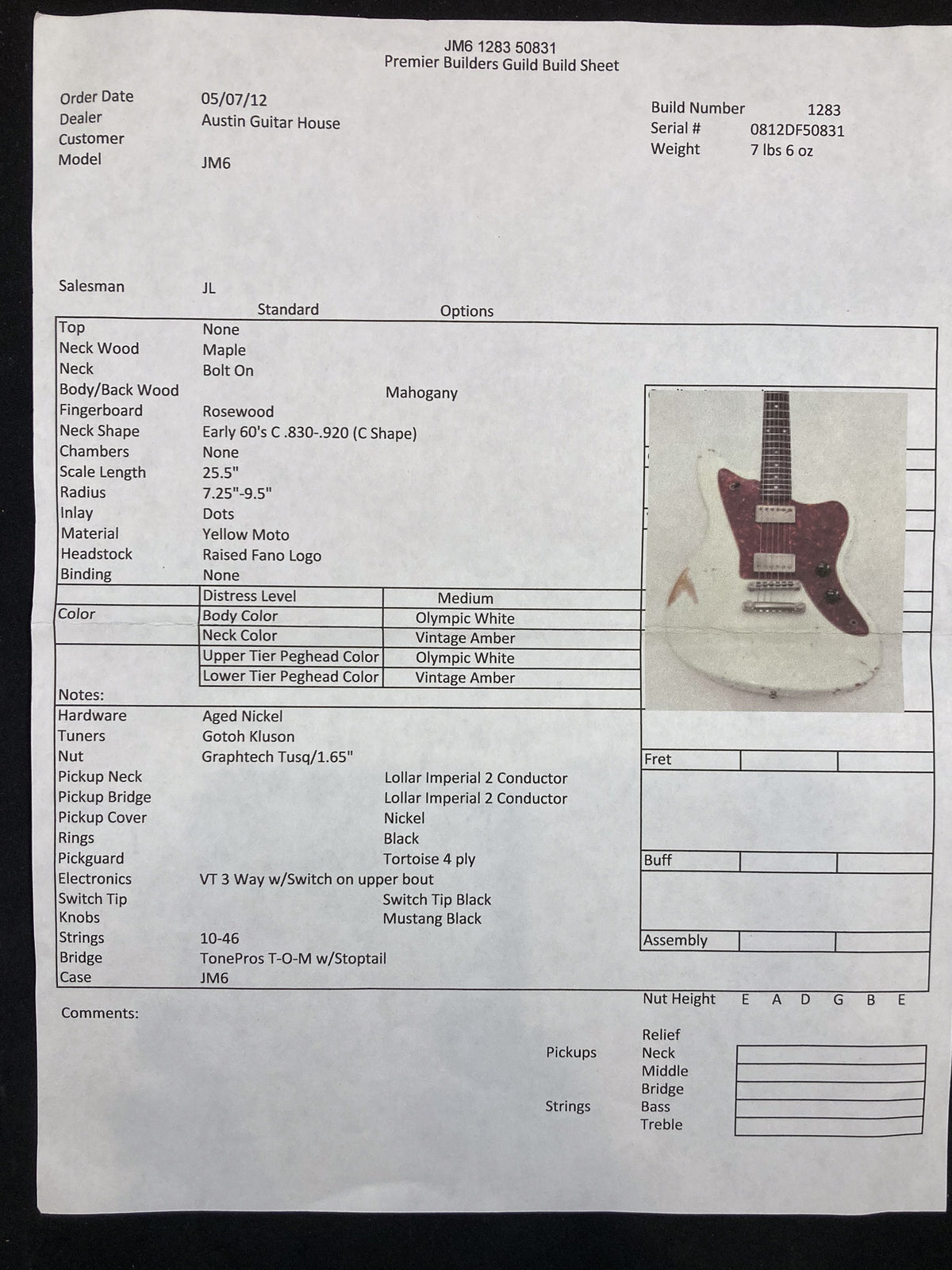 Fano Alt De Facto JM6 Pre-Owned