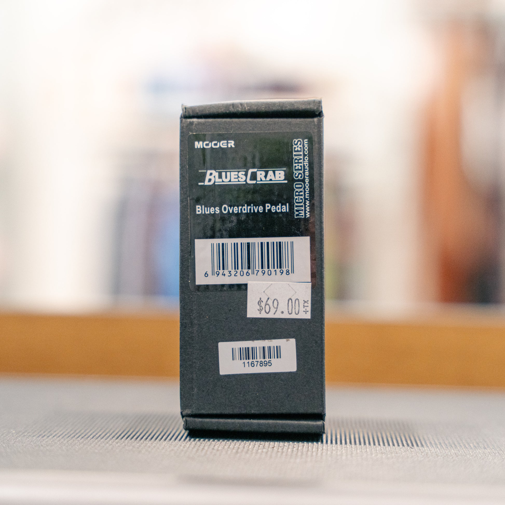 Mooer Blues Crab Overdrive NOS