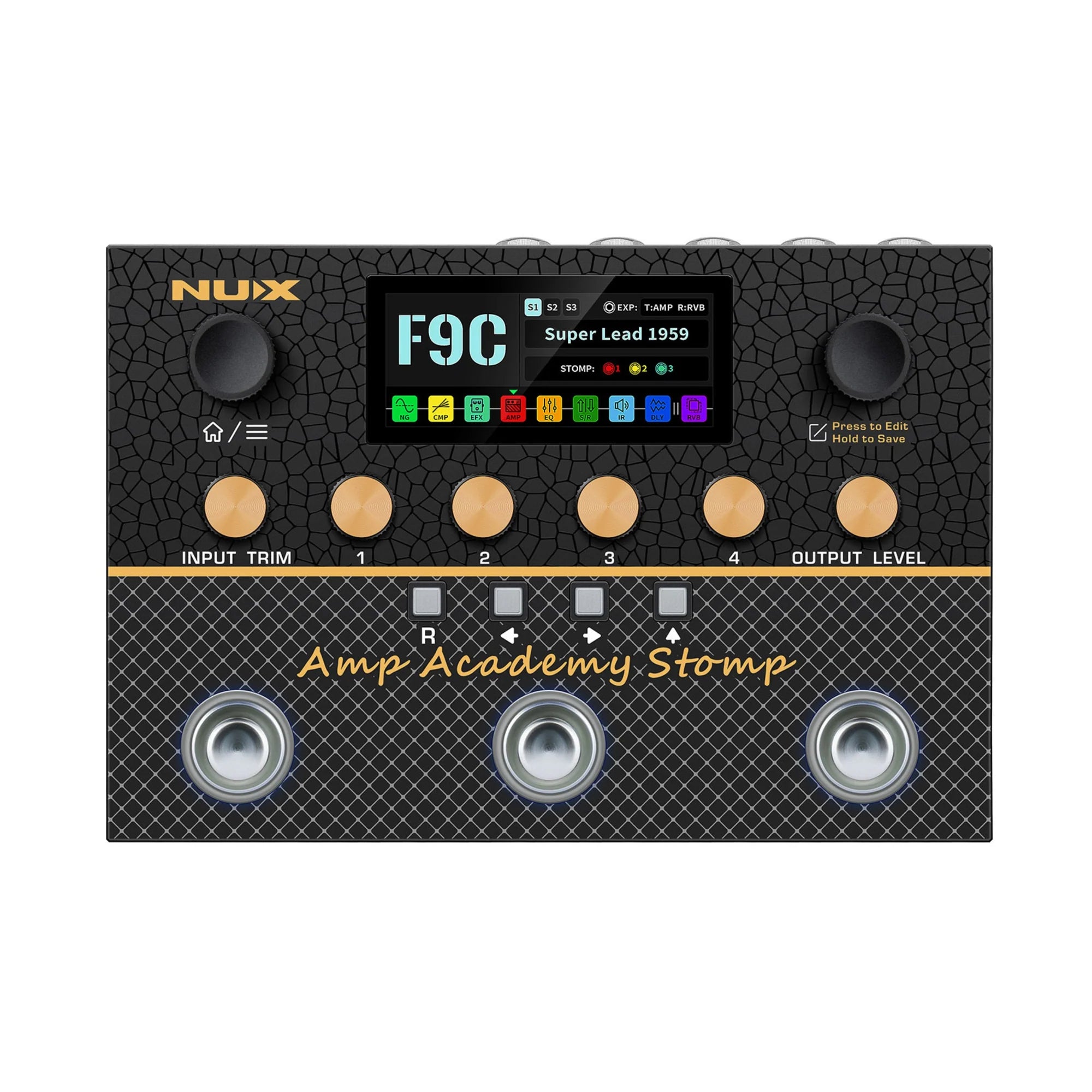NUX Amp Academy Stomp - Multi Effects Pedal