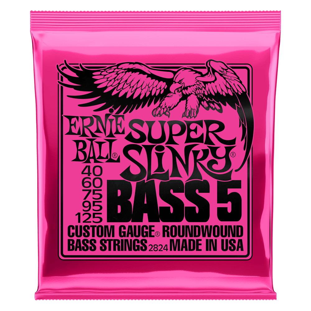 Ernie Ball Super Slinky 5-String - Bass Nickel Wound 40-125