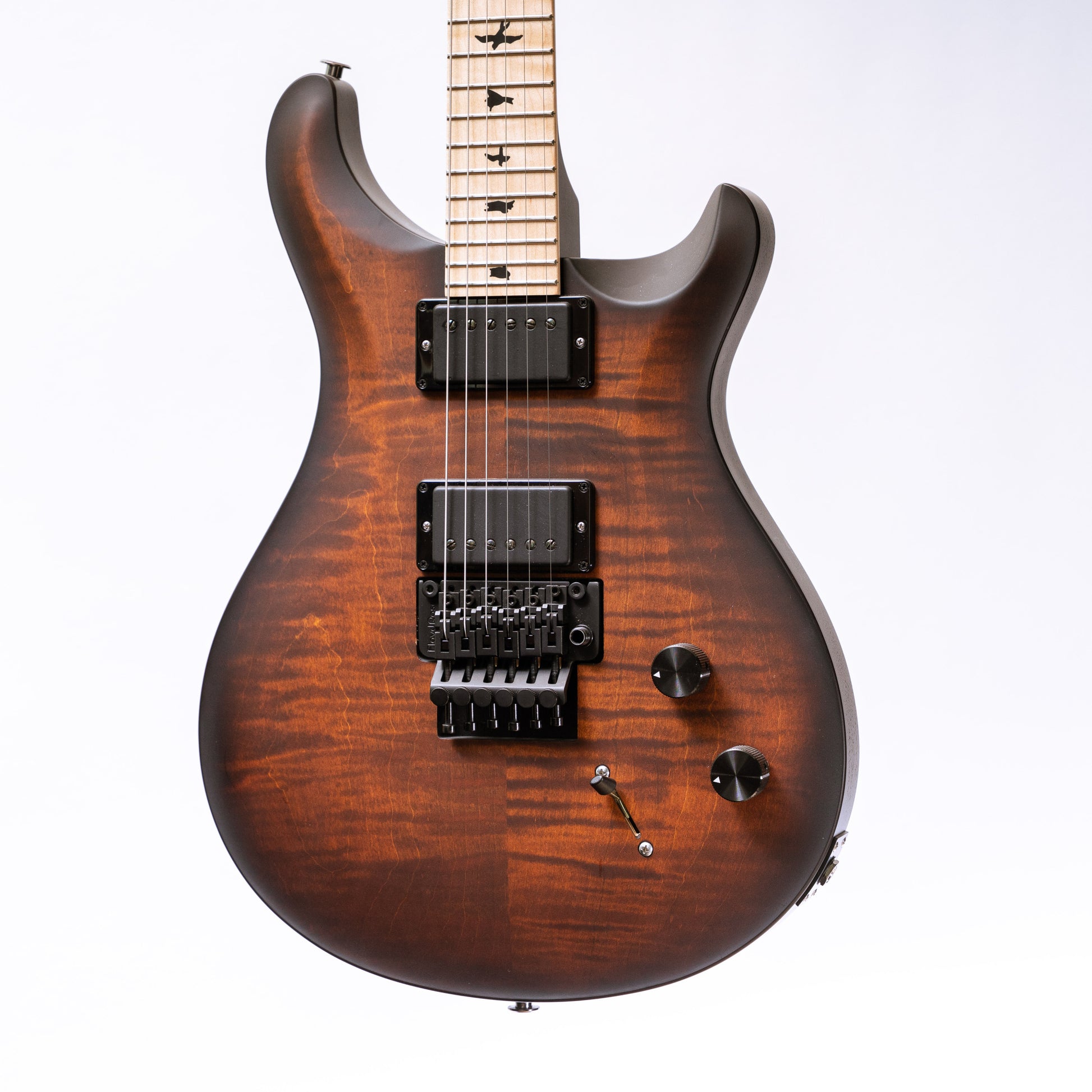 PRS DW CE 24 'Floyd' in Burnt Amber Smokeburst