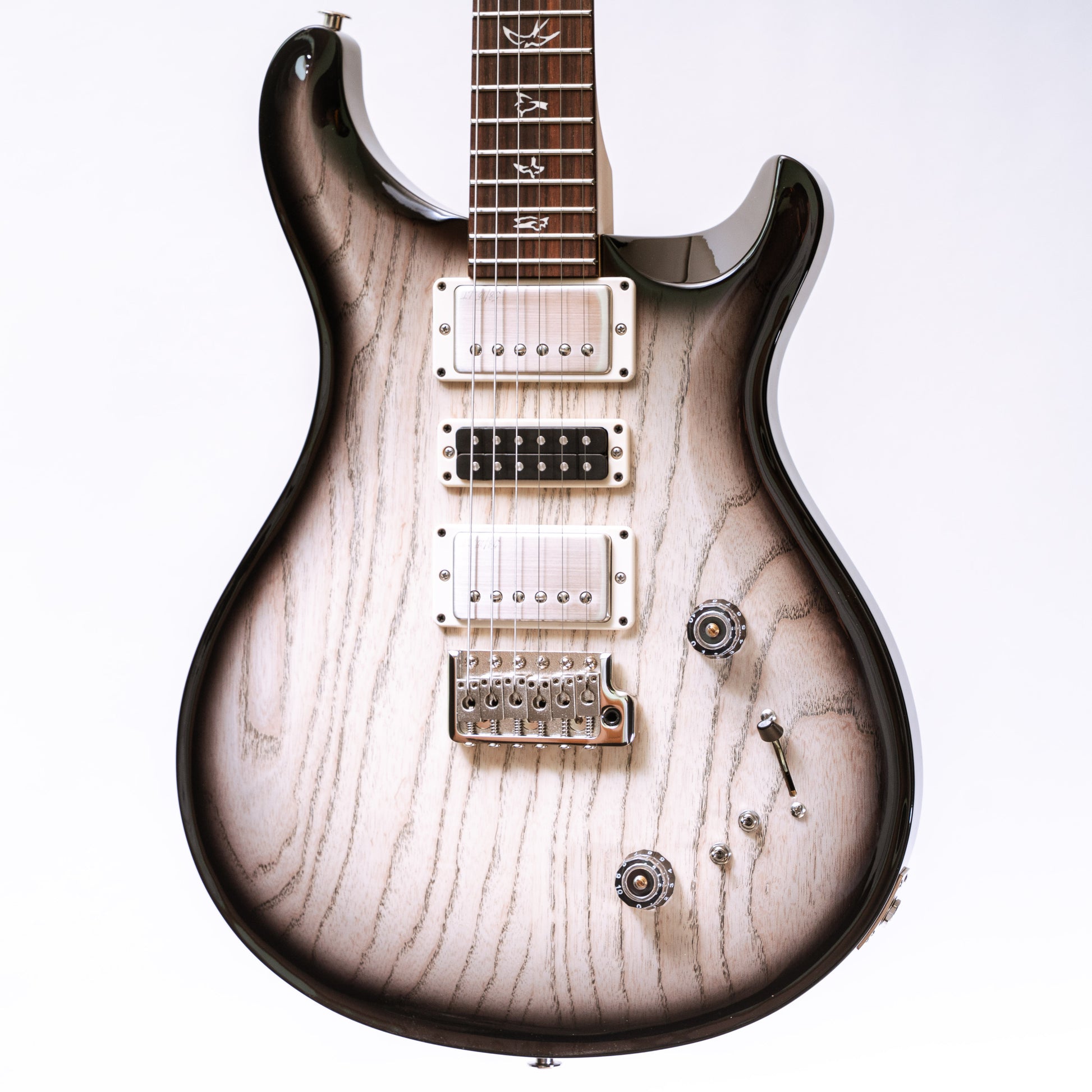PRS Swamp Ash Special in White Doghair Smokeburst