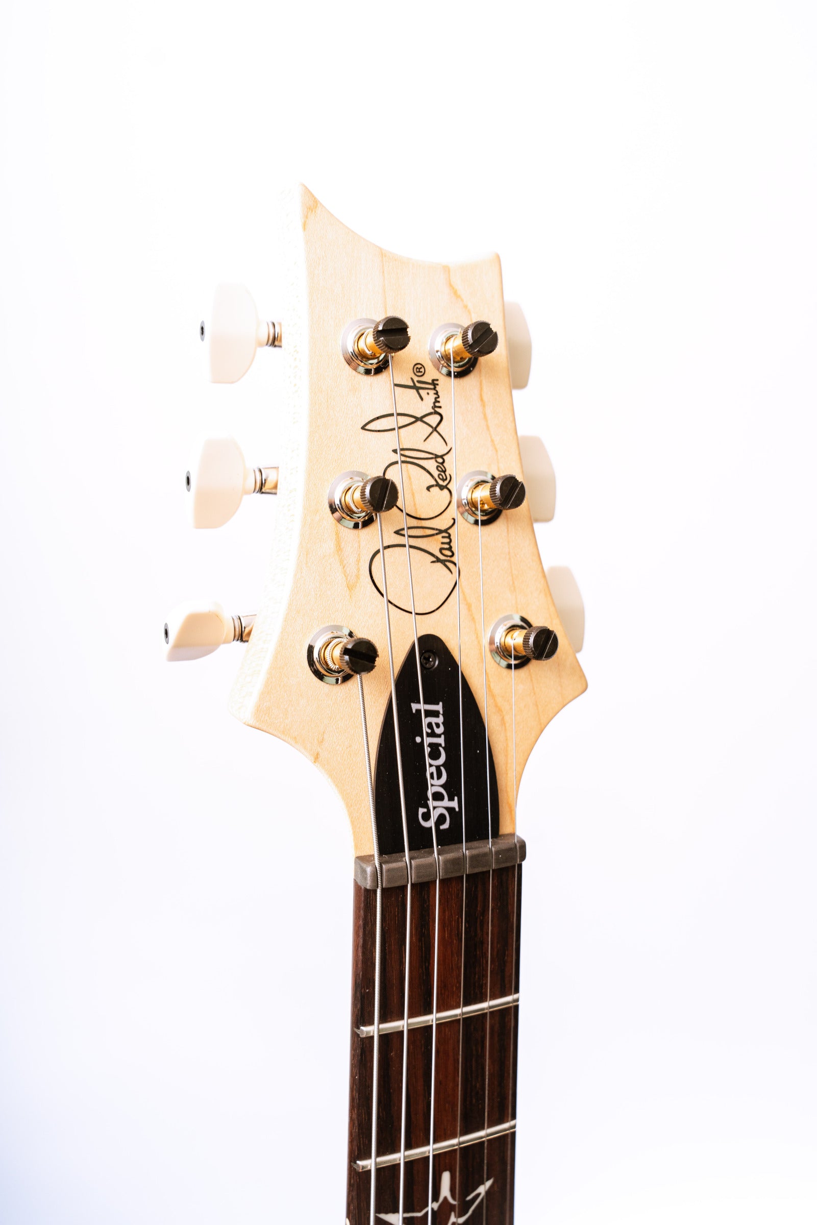 PRS Swamp Ash Special in White Doghair Smokeburst