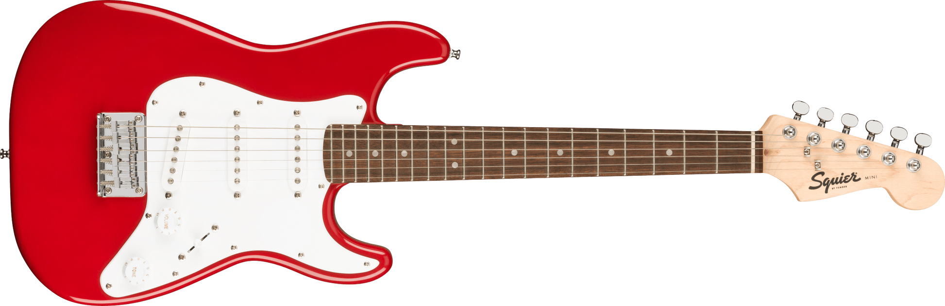 Squier Mini Stratocaster in Dakota Red