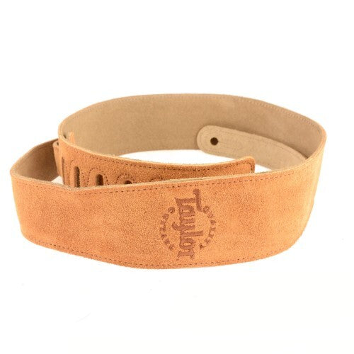 Taylor 62000 Honey Suede Logo Guitar Strap