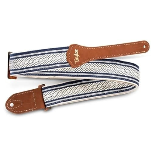 Taylor Academy Strap White/Black Amber Buckle