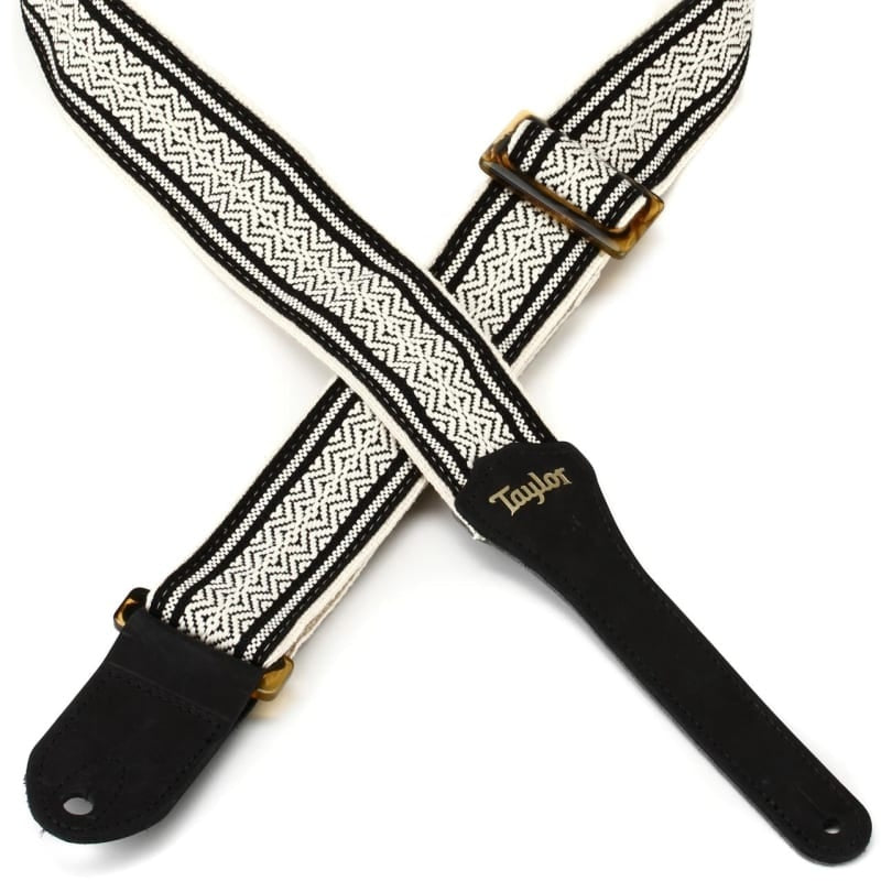 Taylor Academy Strap White Blue Amber Buckle